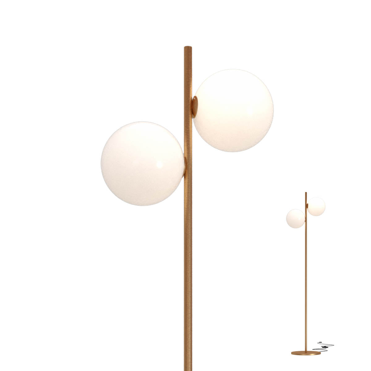 Talis Floor lamp Floor lamp Bronzo Spazzolato