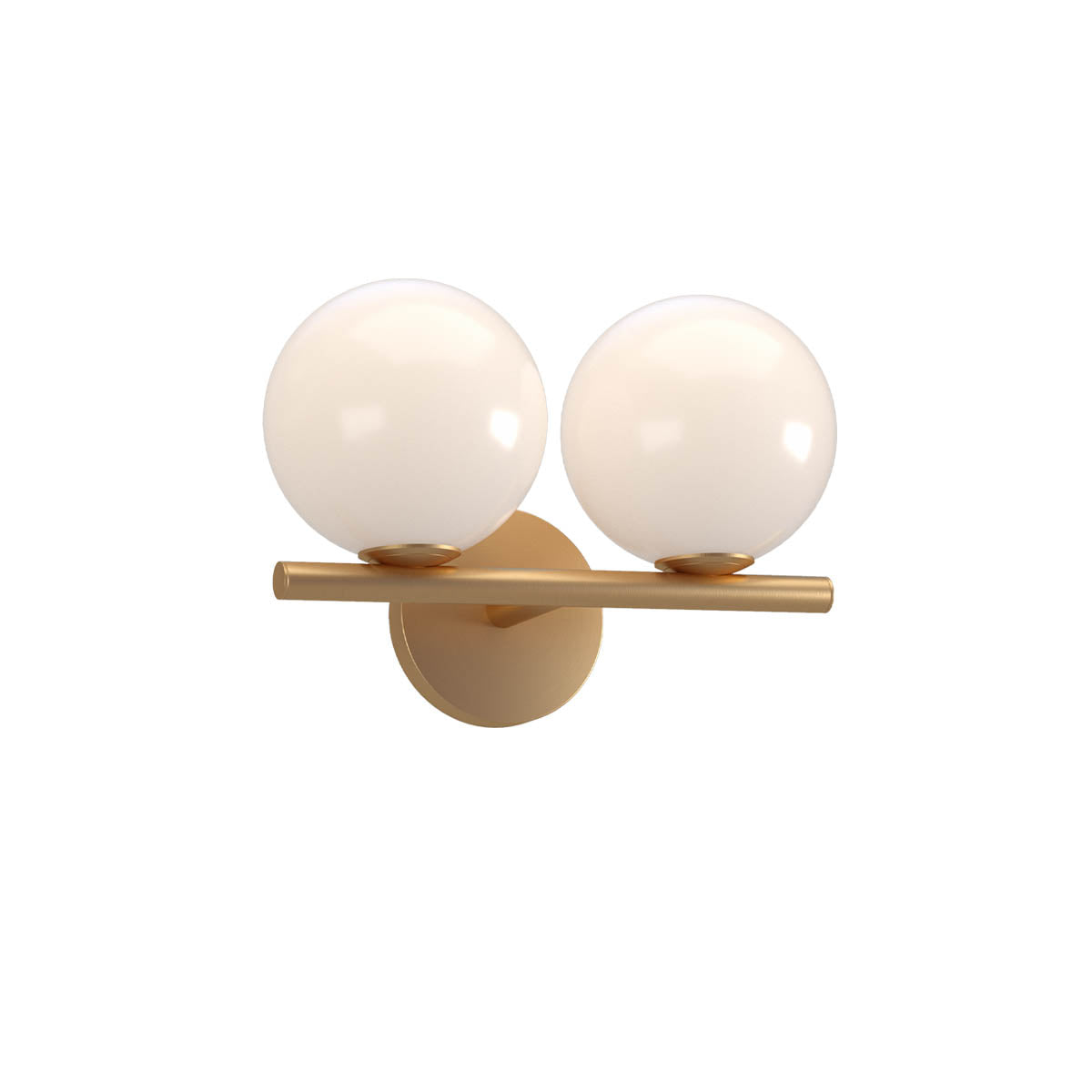 Talis Wall lamp 2 diffusers Bronzo Spazzolato