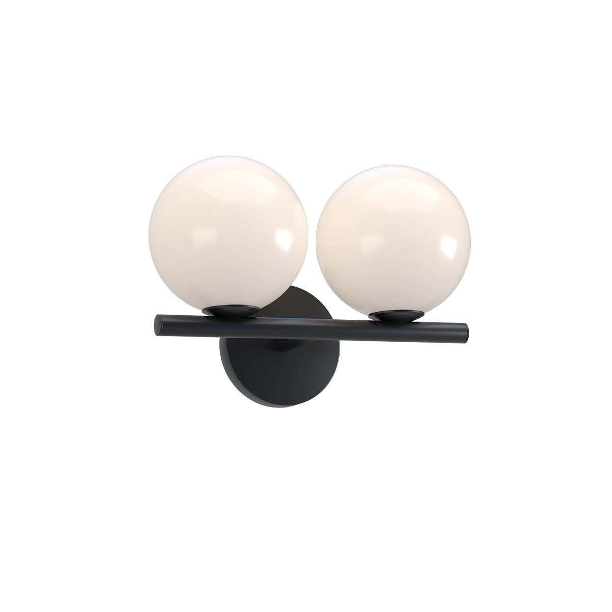 Talis Wall lamp 2 diffusers Nero Opaco