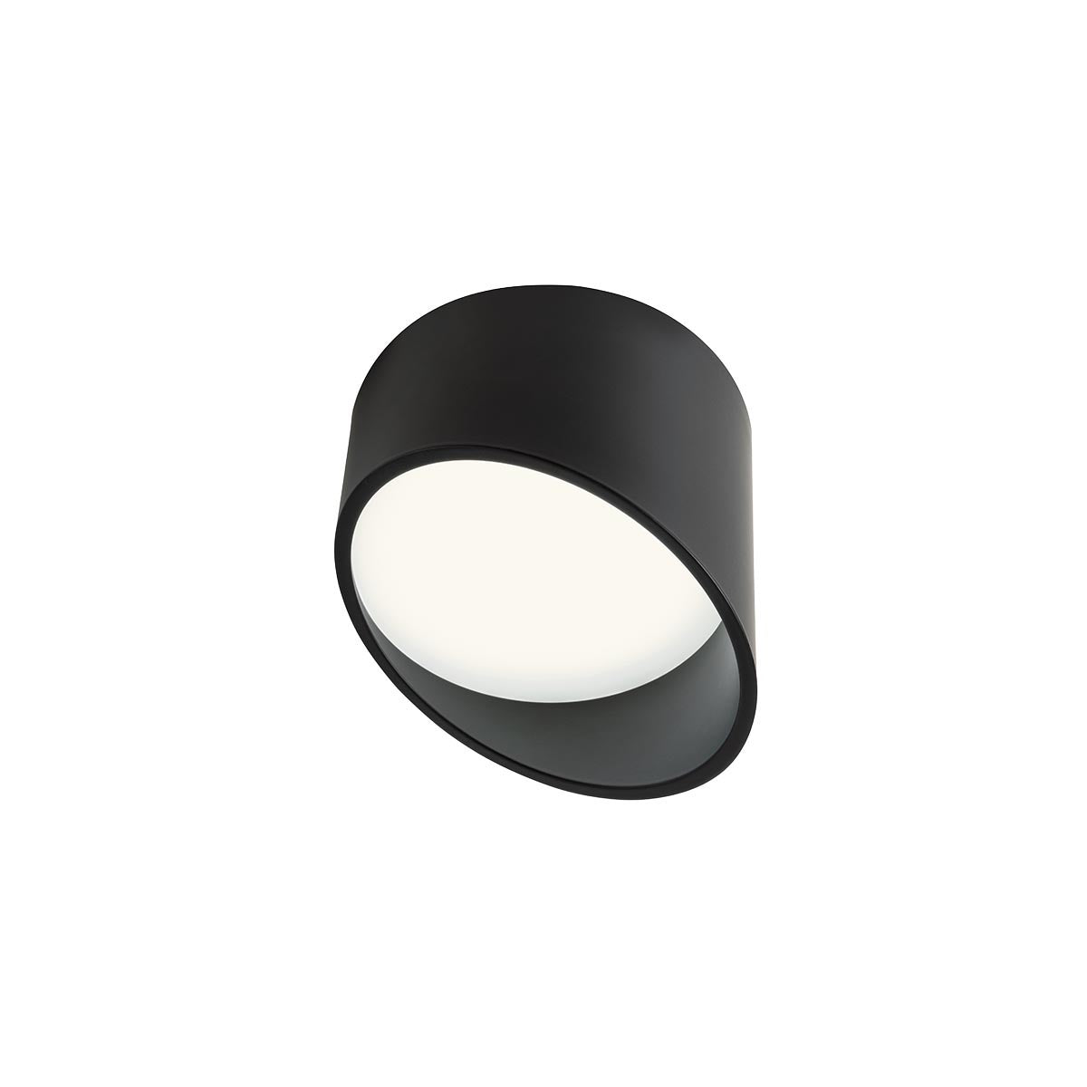 Uto Ceiling lamp Ø120 Nero Opaco 3000K