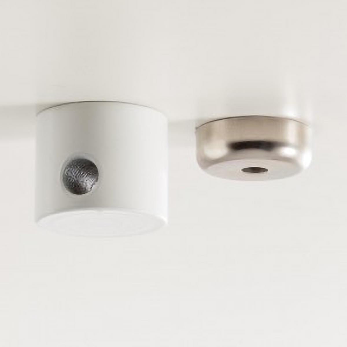 Rosoni Radiali Wall Fixing Bianco Opaco
