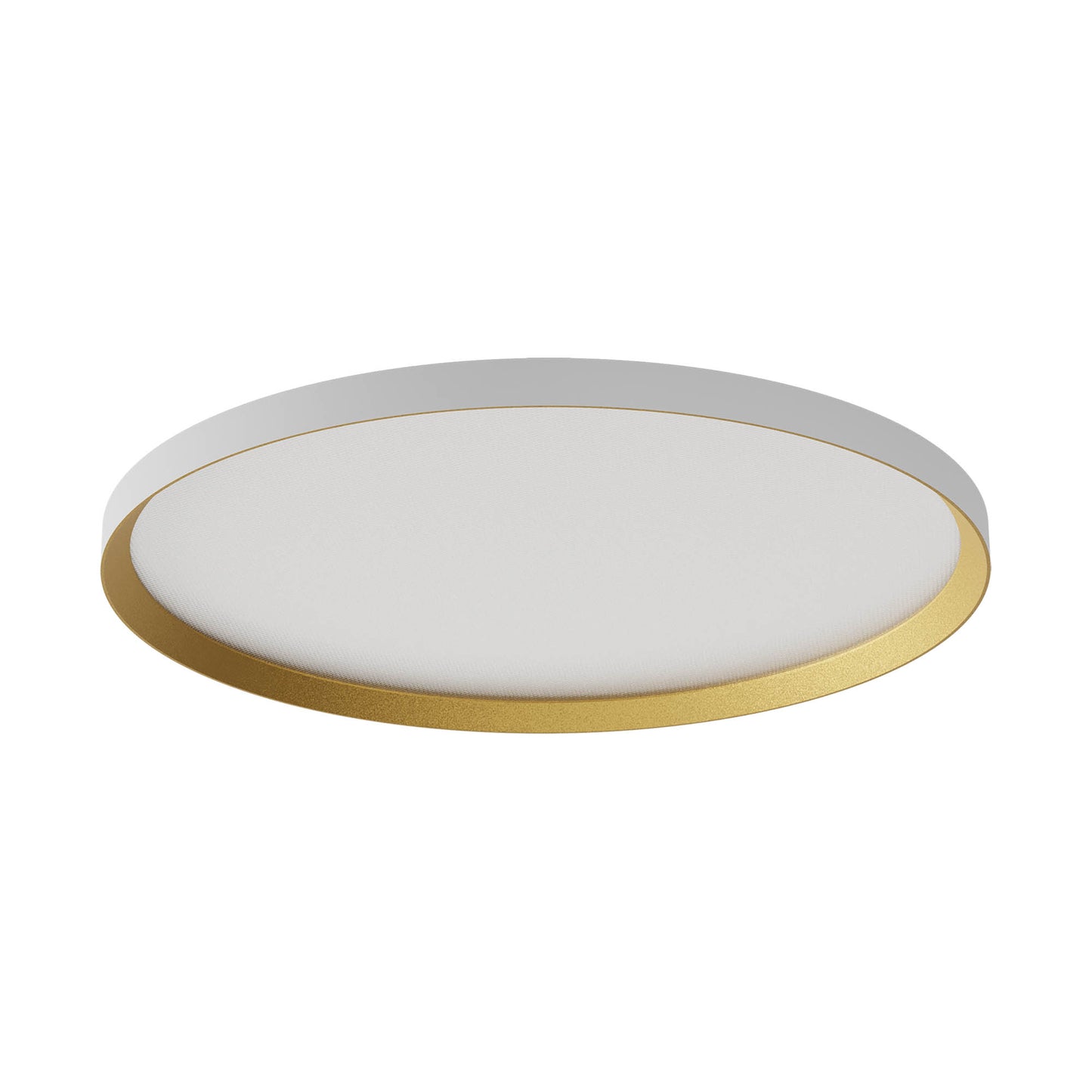 Dama Ceiling lamp Ø600 Bianco Opaco/Oro