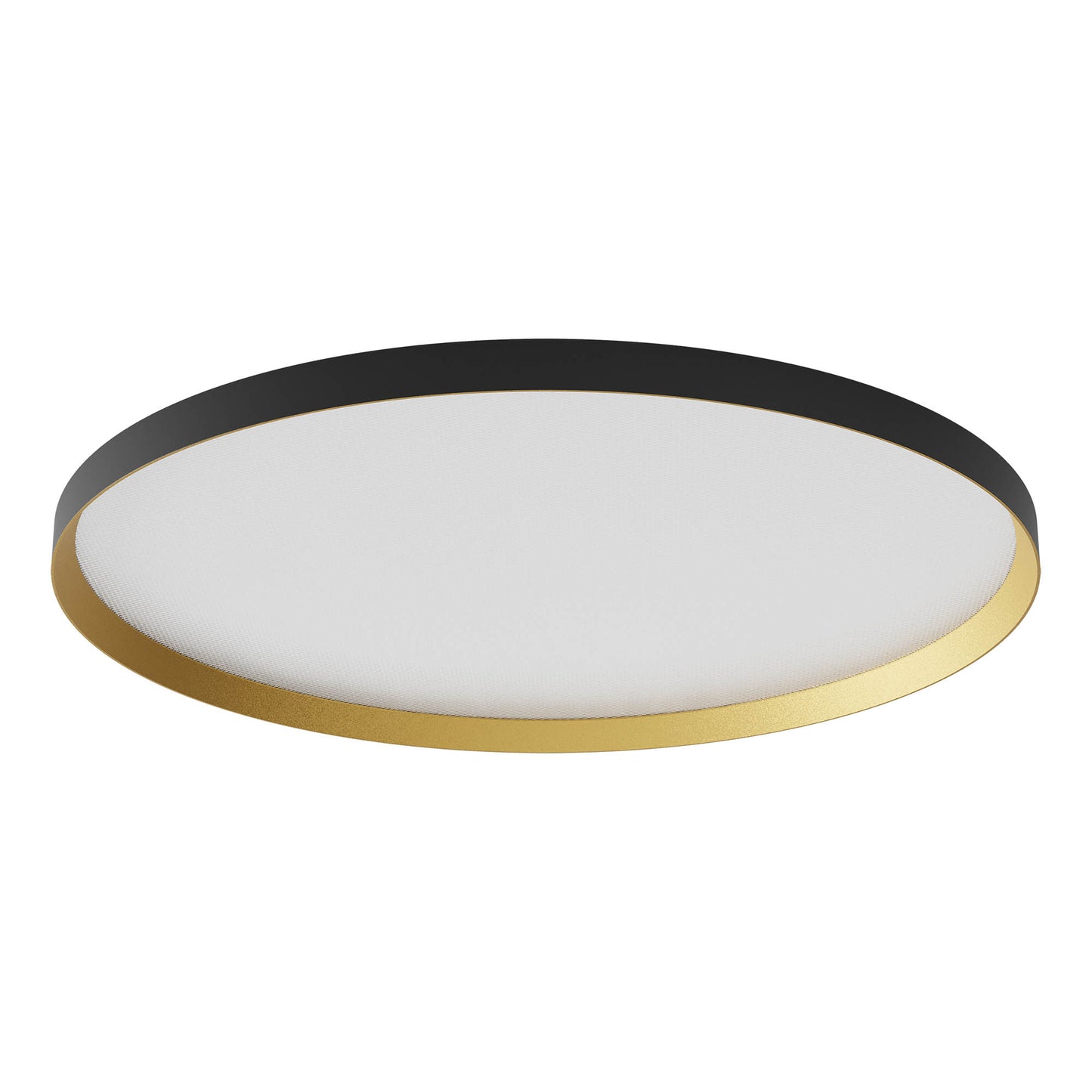 Dama Ceiling lamp Ø800 Nero Opaco/Oro