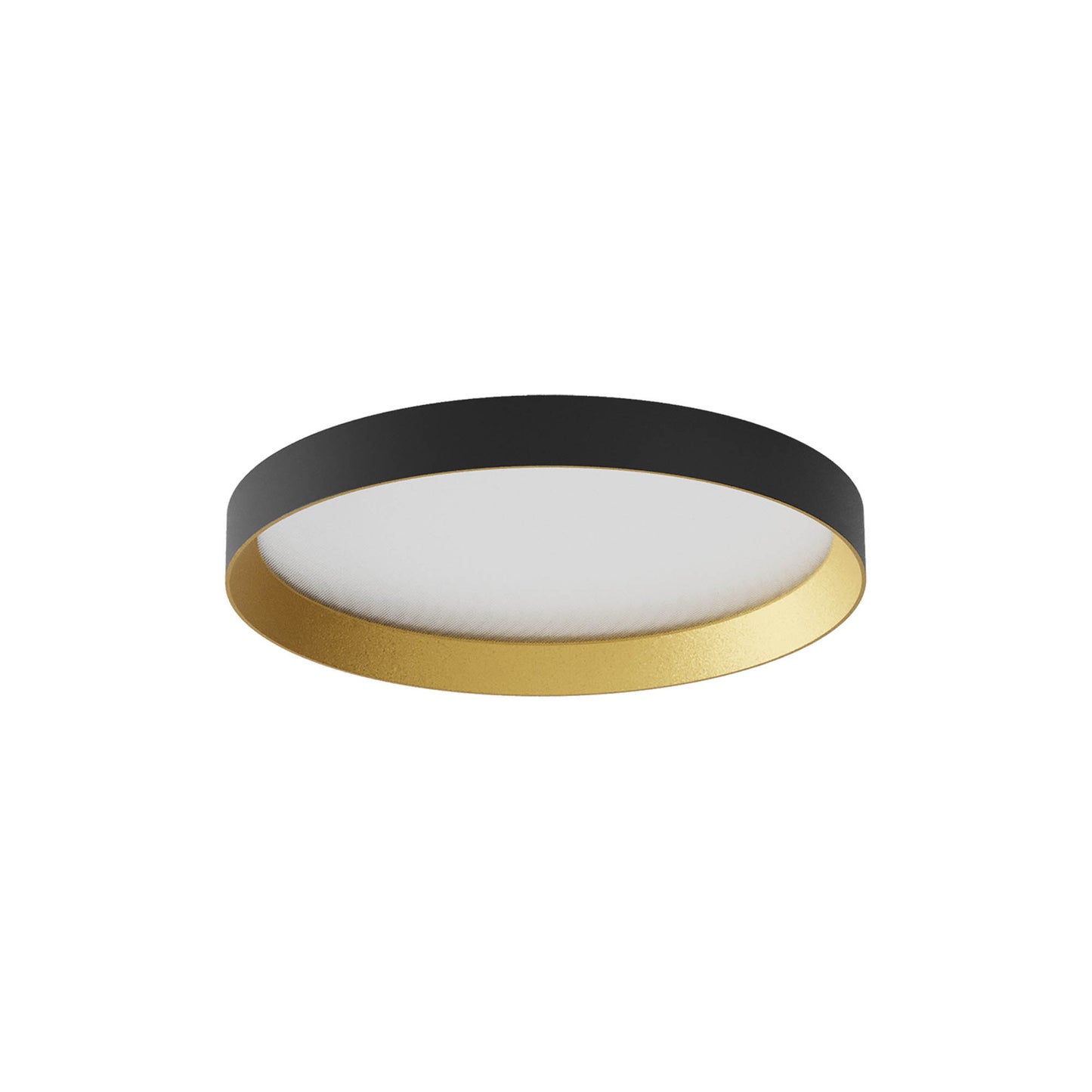 Dama Ceiling lamp Ø350 Nero Opaco/Oro