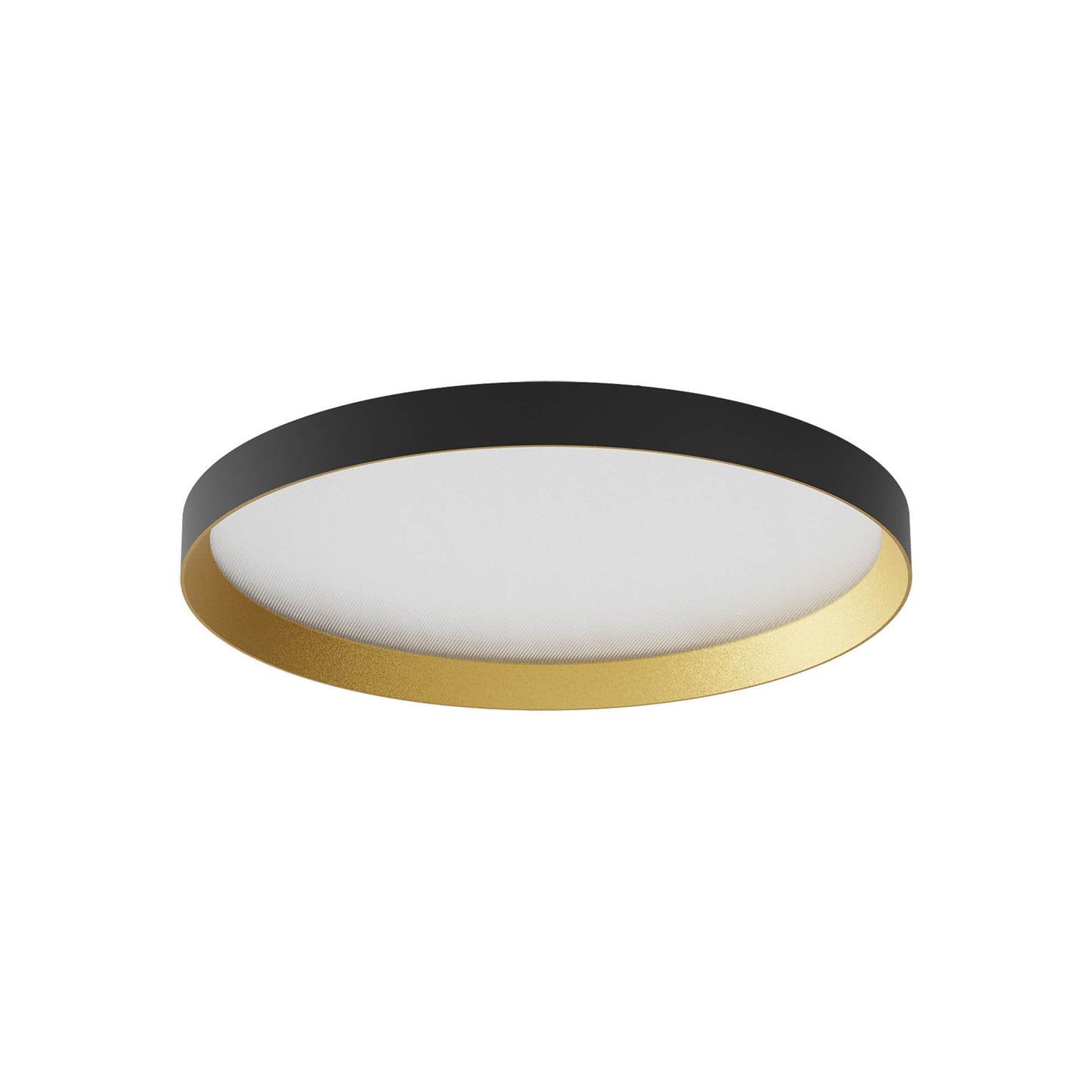 Dama Ceiling lamp Ø450 Nero Opaco/Oro