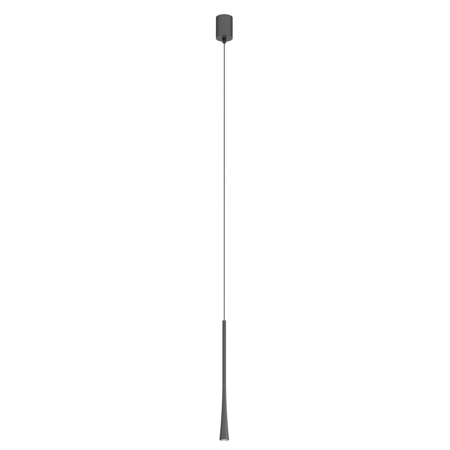 Ito Pendant lamp 400 mm Nero Opaco 3000K