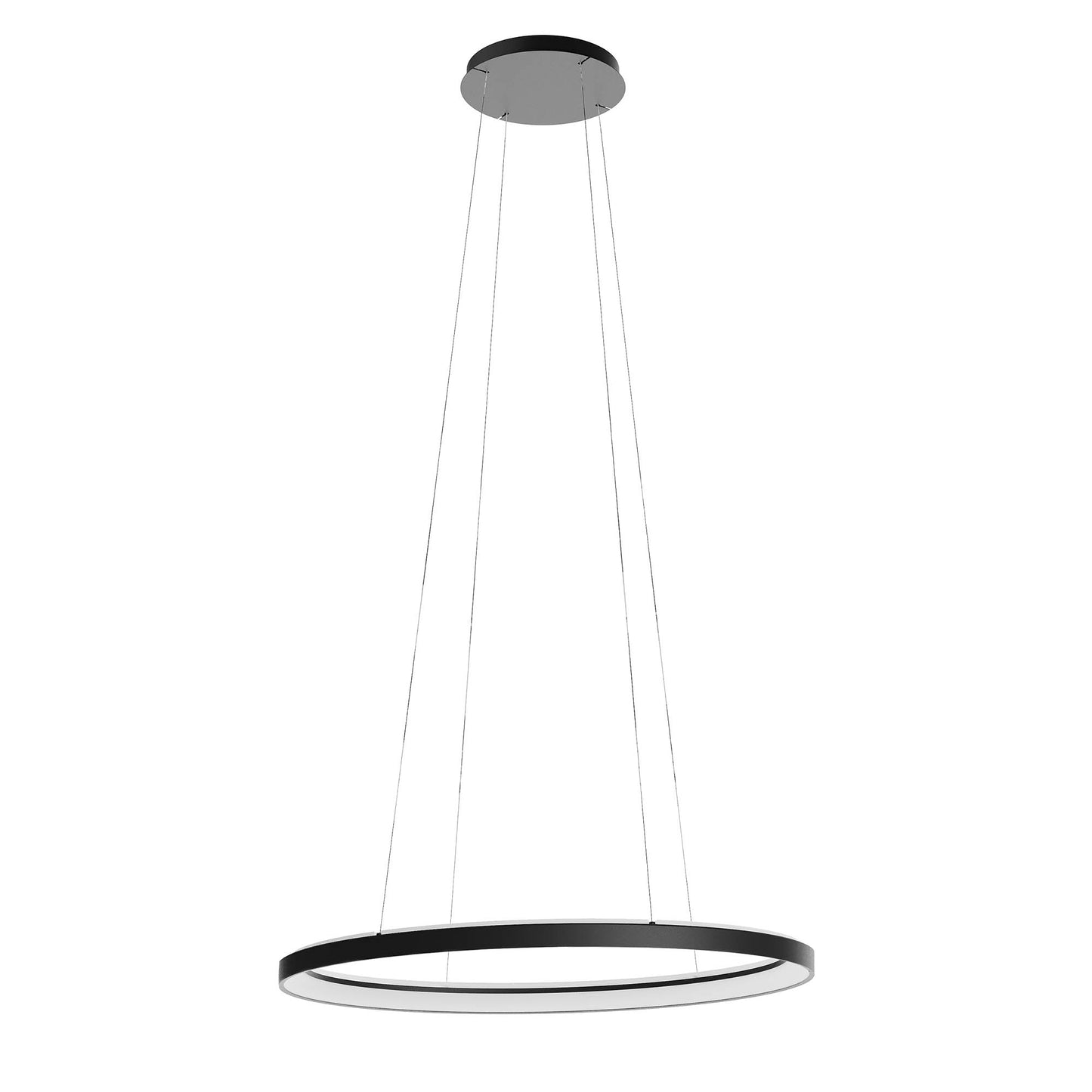 Nobu Pendant lamp Ø800 Nero Opaco