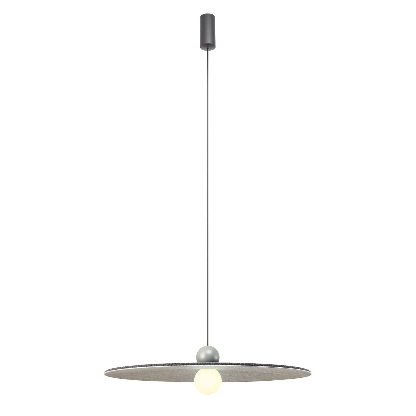 Nuwa Pendant lamp Ø600 Grigio Scuro/Grigio 2700K