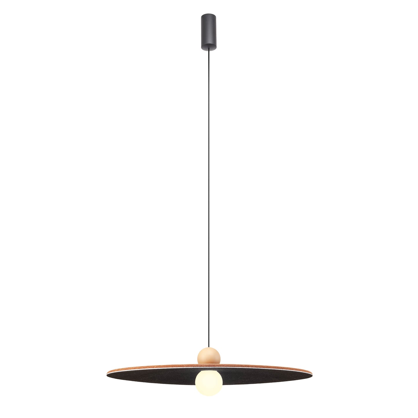 Nuwa Pendant lamp Ø600 Caffè/Grigio Scuro 3000K