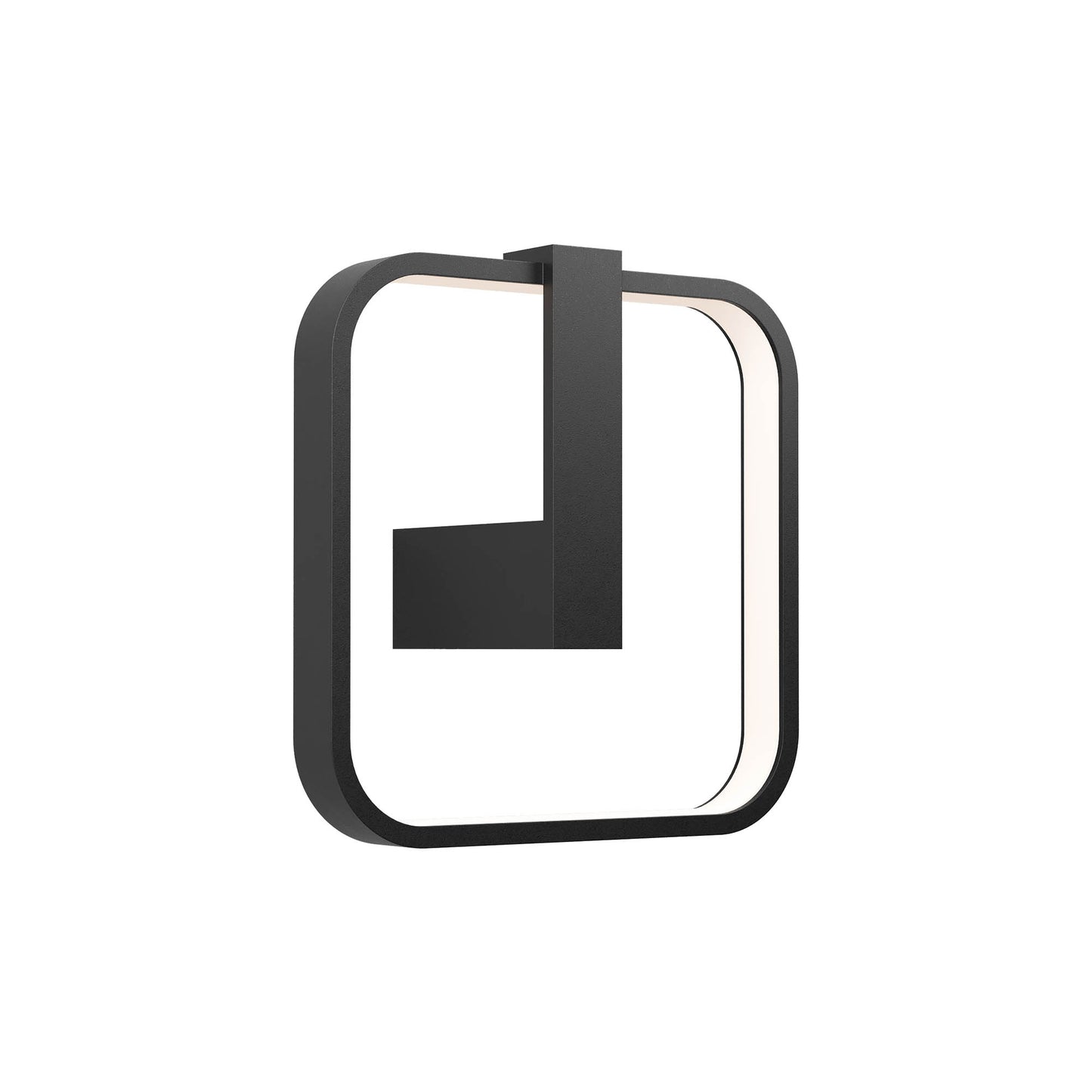 Orion Wall lamp 270 mm Nero Opaco Dimmable Triac