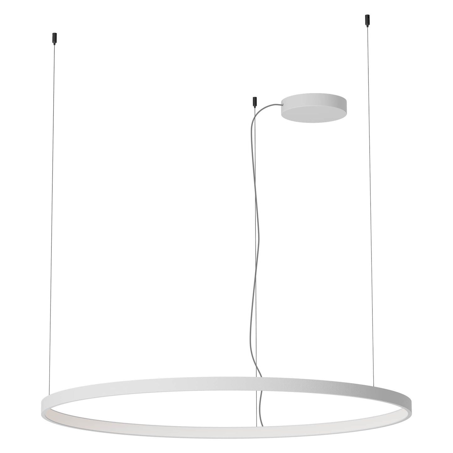 Orion Pendant lamp Single Ø1000 Bianco Opaco Dimmable Dali