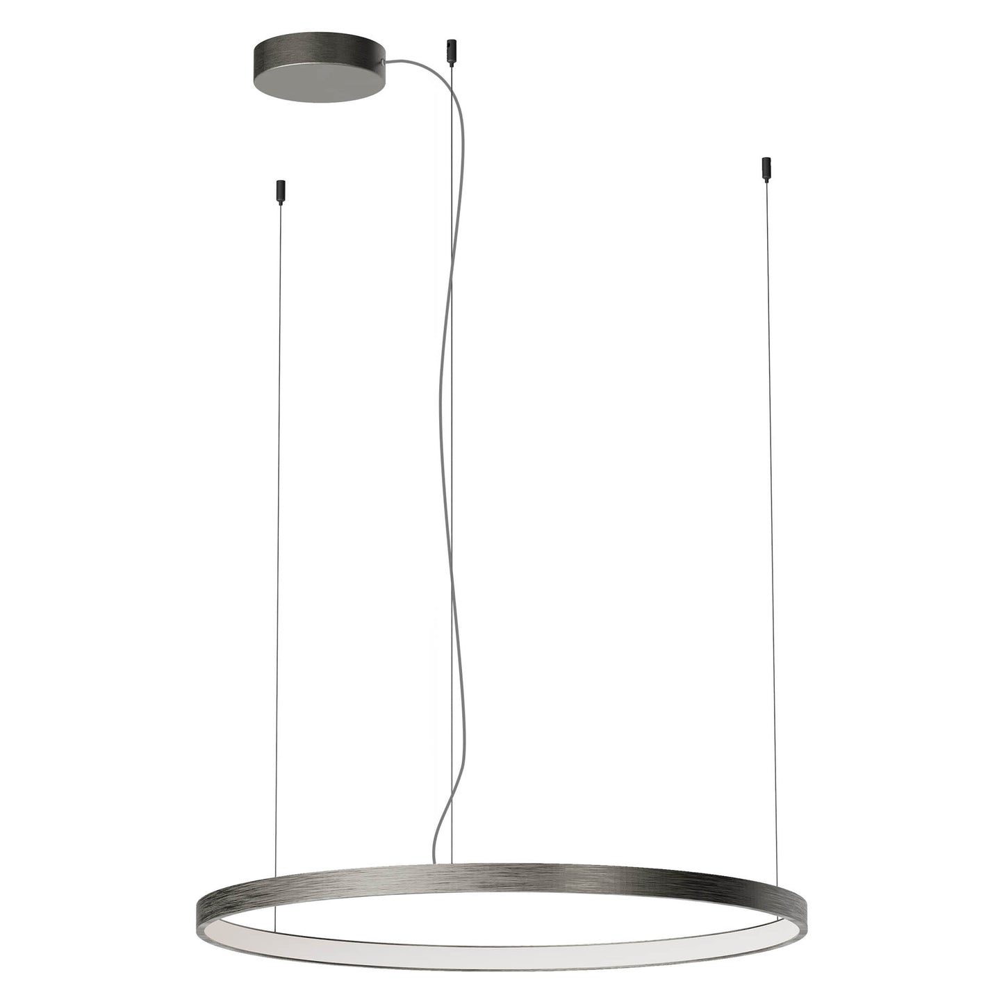 Orion Pendant lamp Single Ø750 Foggy Nickel Dimmable Dali