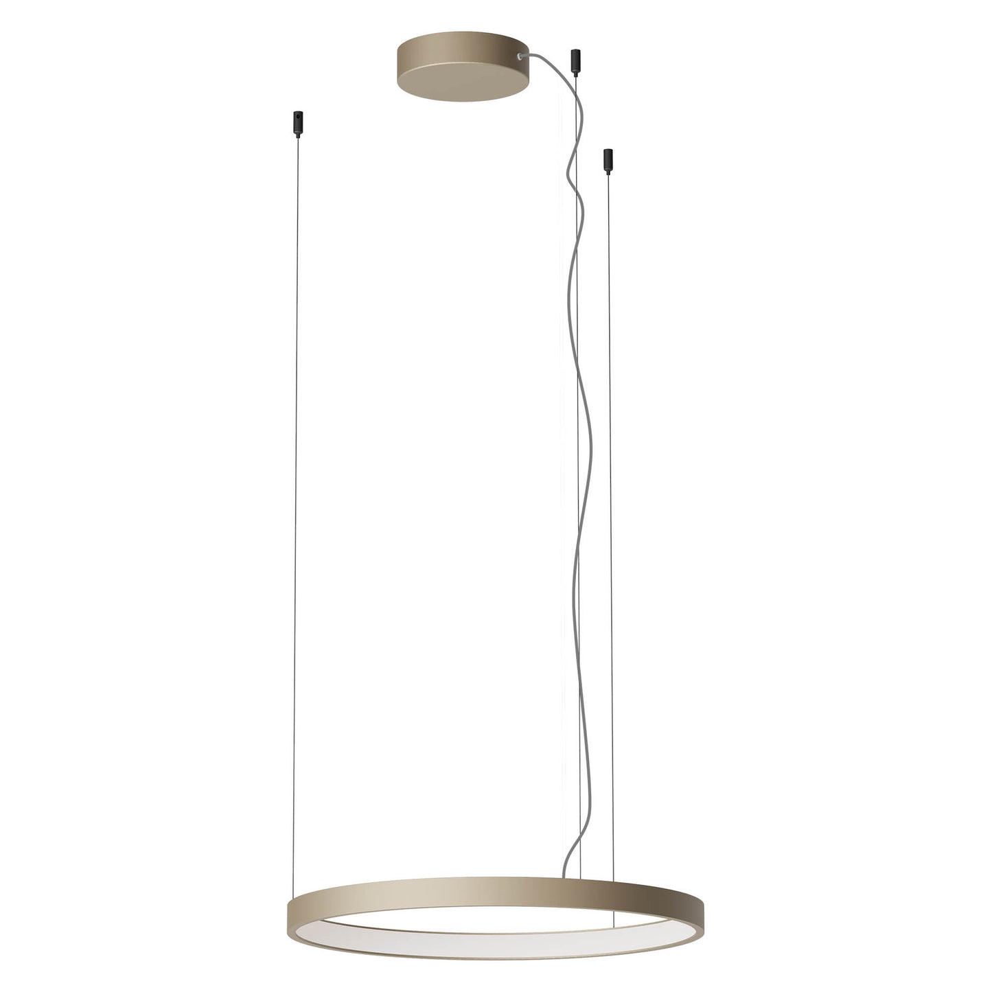 Orion Pendant lamp Single Ø500 Silver Coffee Dimmable Triac
