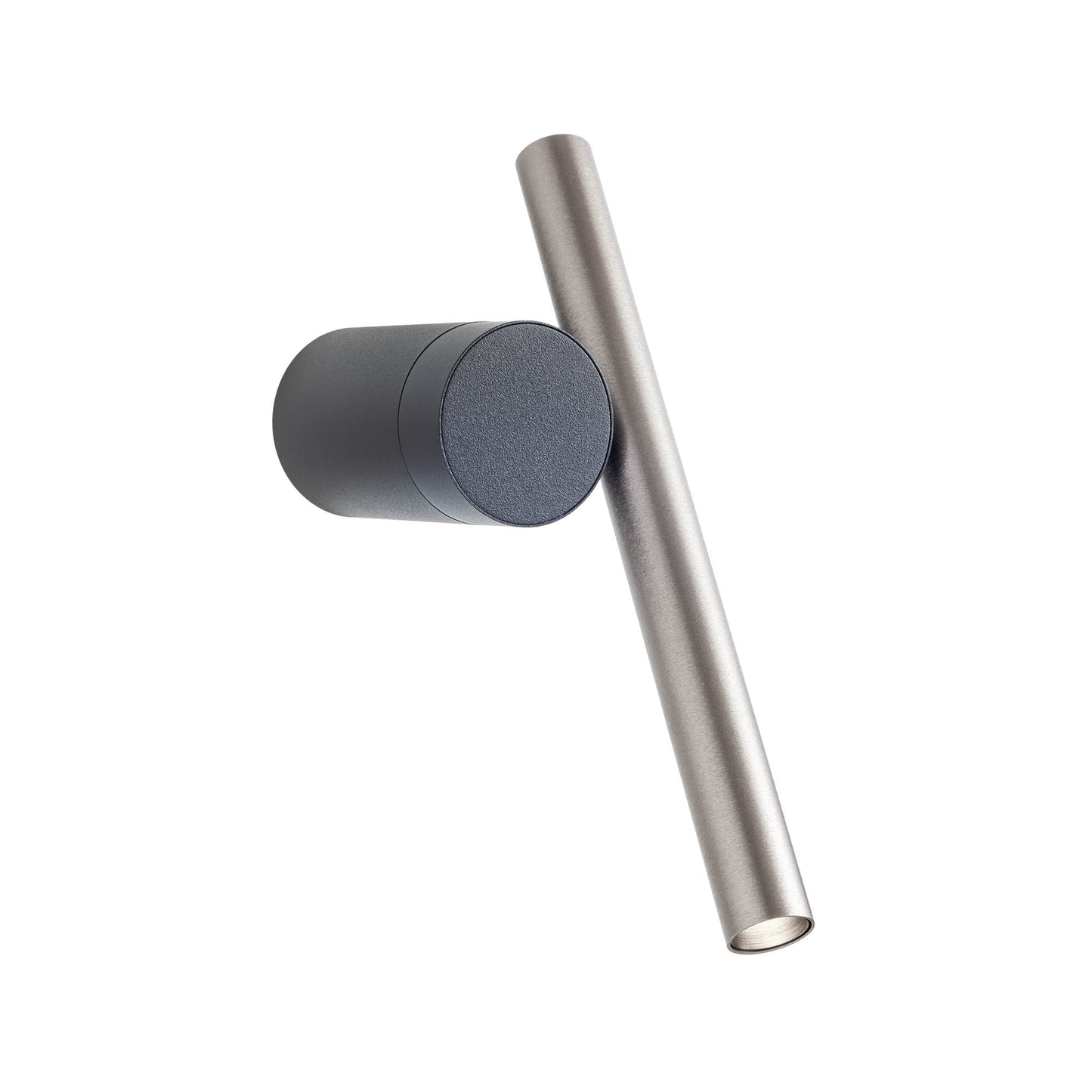 Praxi Wall lamp Wall lamp Nero Opaco/Foggy Nickel 3000K