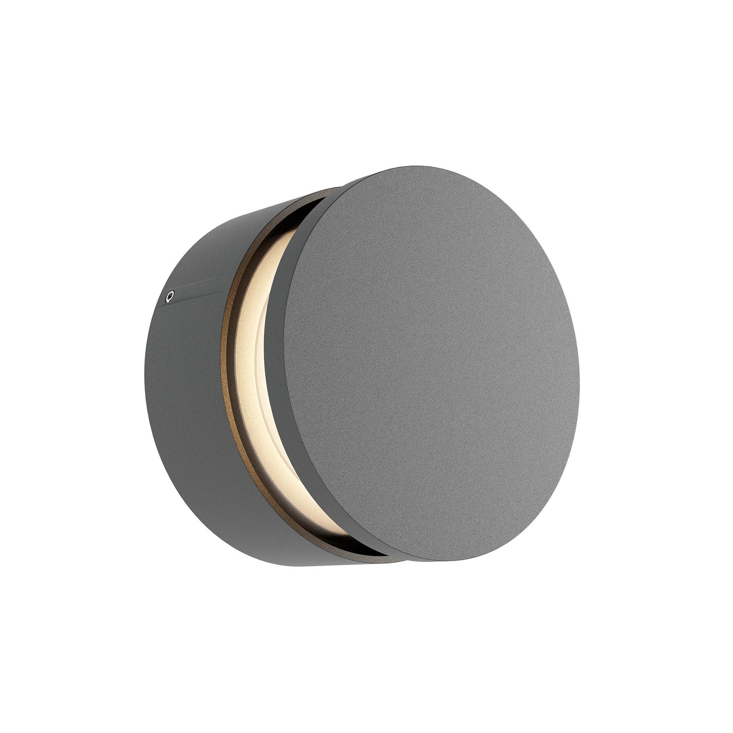 Runde Wall lamp Wall lamp Nero opaco