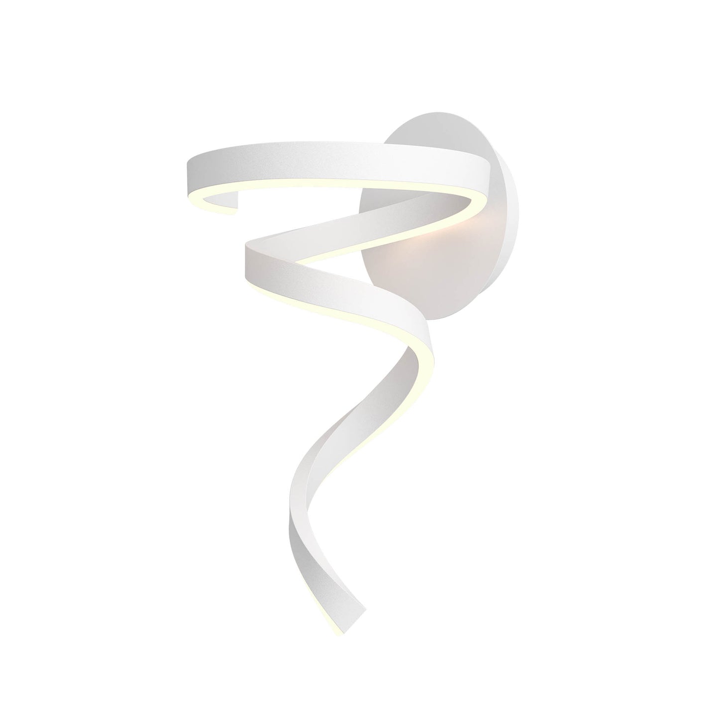 Scroll Wall lamp Wall lamp Bianco Opaco