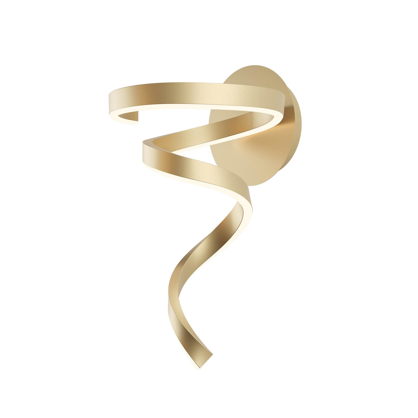 Scroll Wall lamp Wall lamp Bronzo Opaco