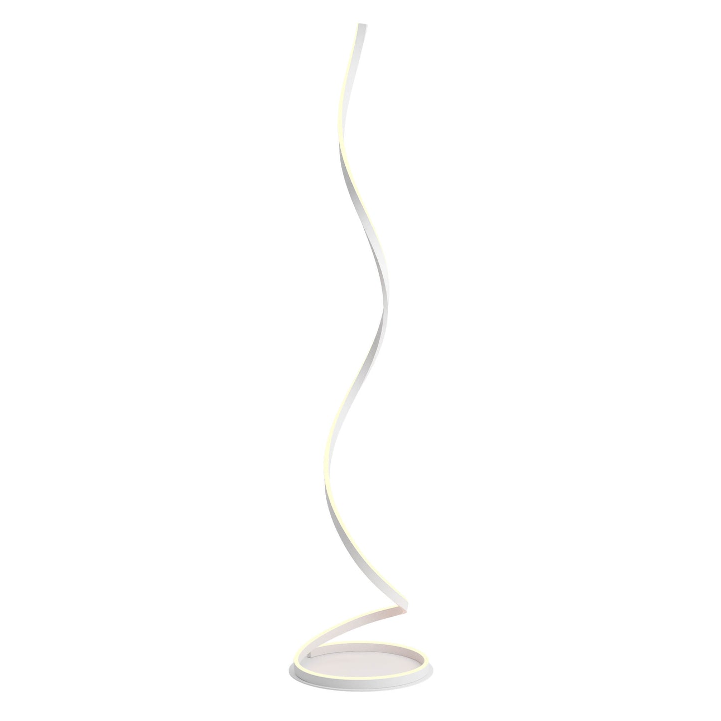 Scroll Floor lamp Floor lamp Bianco Opaco
