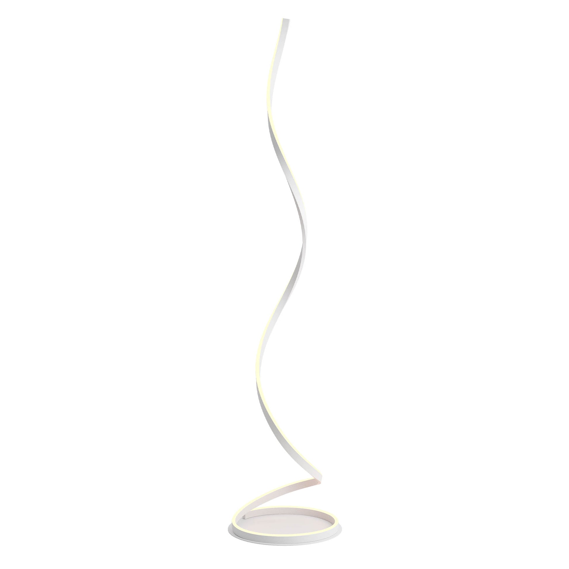 Scroll Floor lamp Floor lamp Bianco Opaco