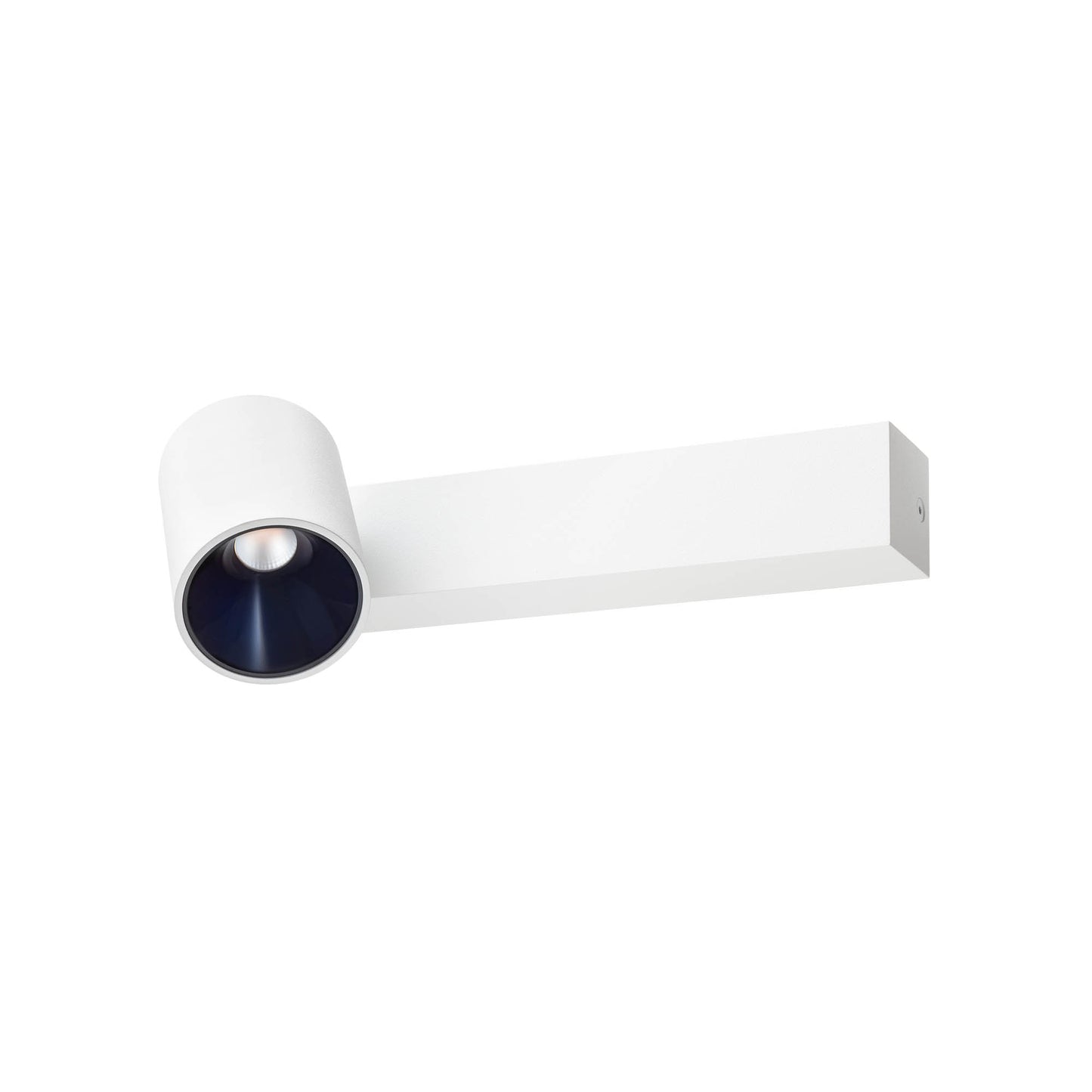 Takto Ceiling lamp Single spot on canopy Bianco Opaco 2700K