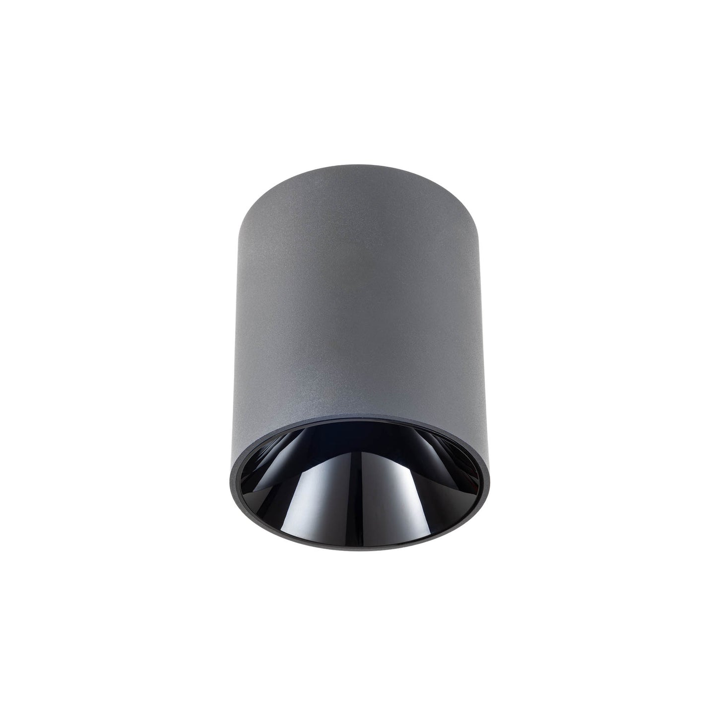 Takto Ceiling lamp Single compact Nero opaco 3000K