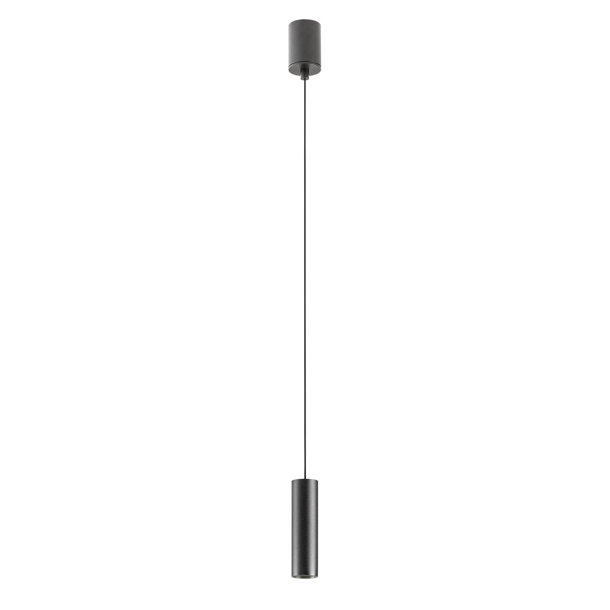 Takto Pendant lamp Pendant lamp Nero opaco 2700K