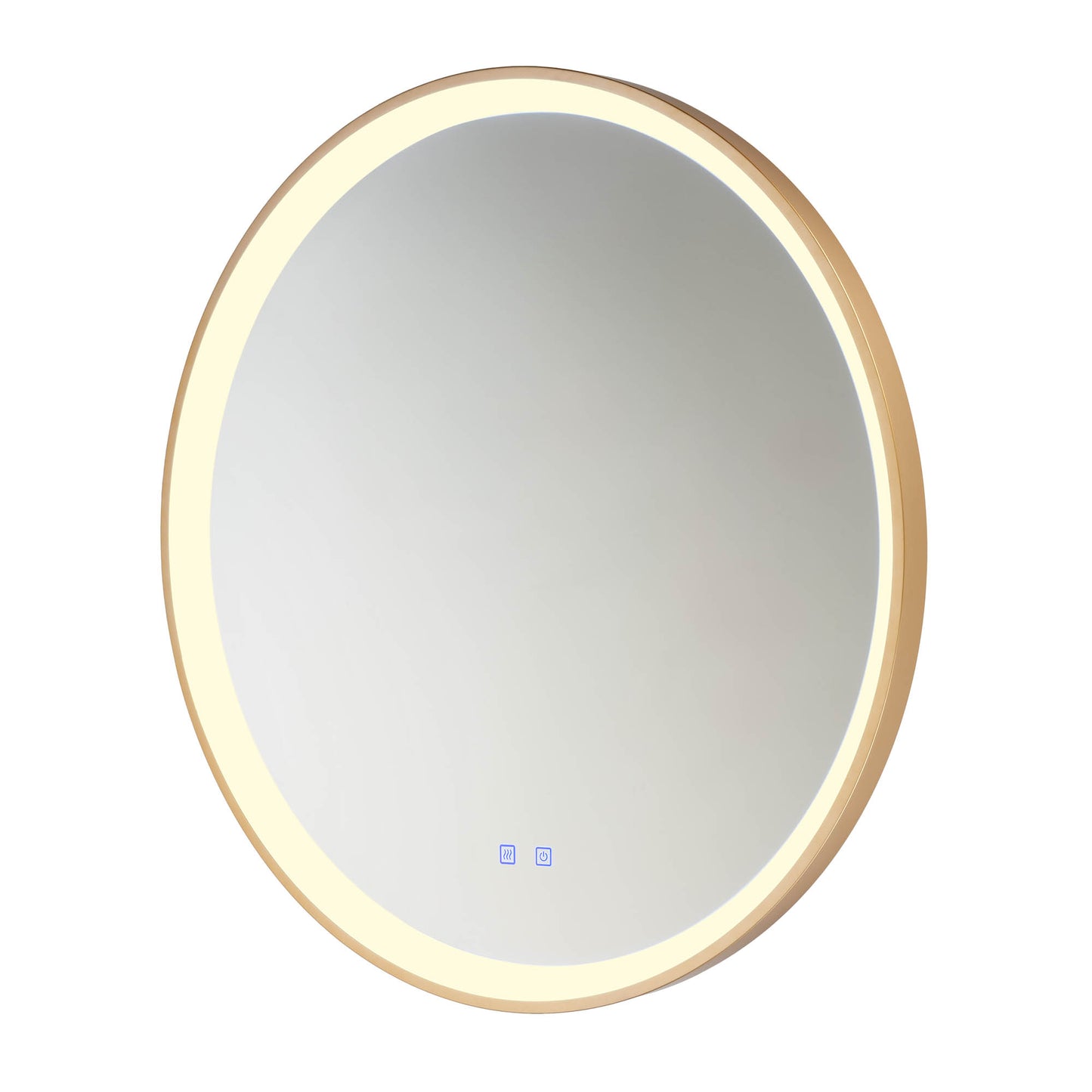 Vanity Mirror lamp Round Oro Opaco