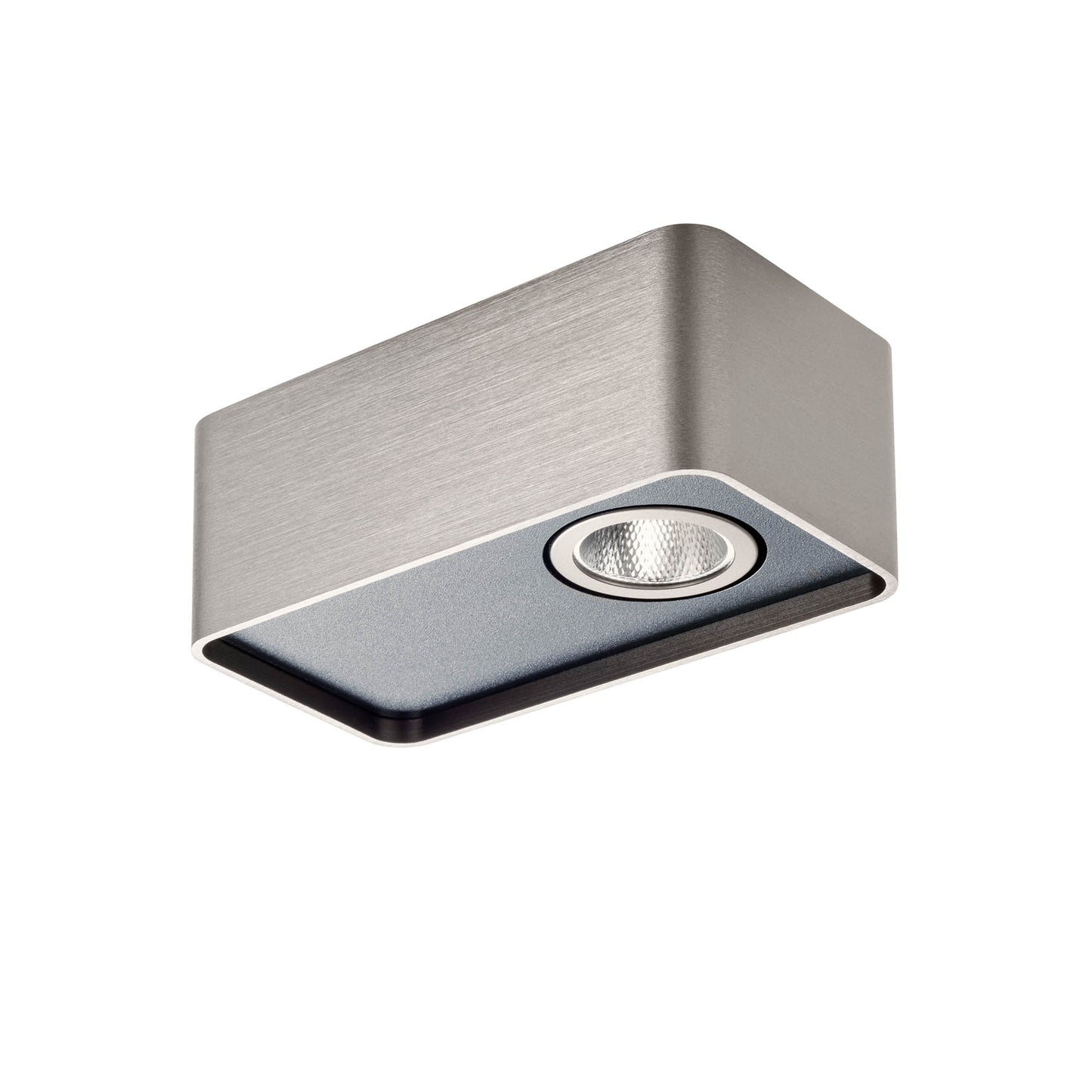 Yuki Ceiling lamp Single spot Foggy Nickel 2700K