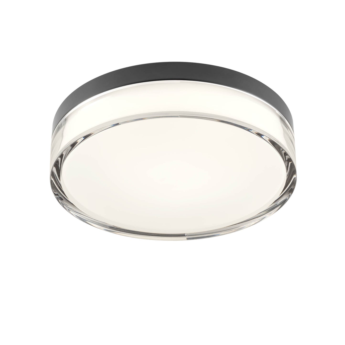 Frisbi Ceiling lamp Ø230 Nero opaco CCT