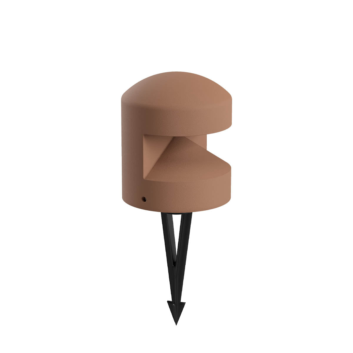 Cliff Bollard 180° Light Emission Ø160 220V Ac Terracotta 2700K