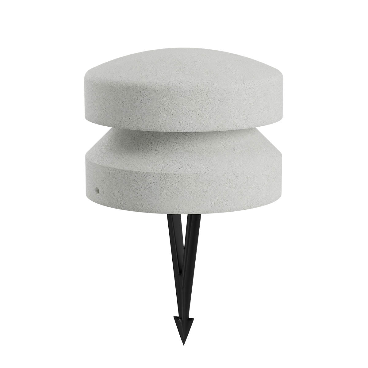 Cliff Bollard 360° Light Emission Ø250 24V Dc Ivory 2700K