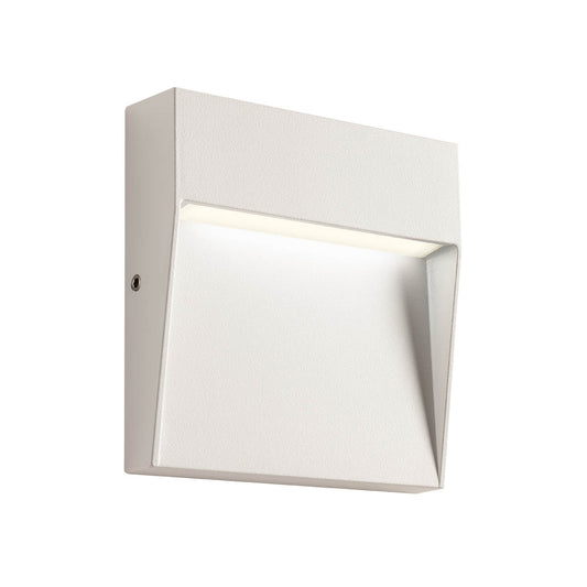 Lander Step Light 105 Mm Square Sand White 3000K