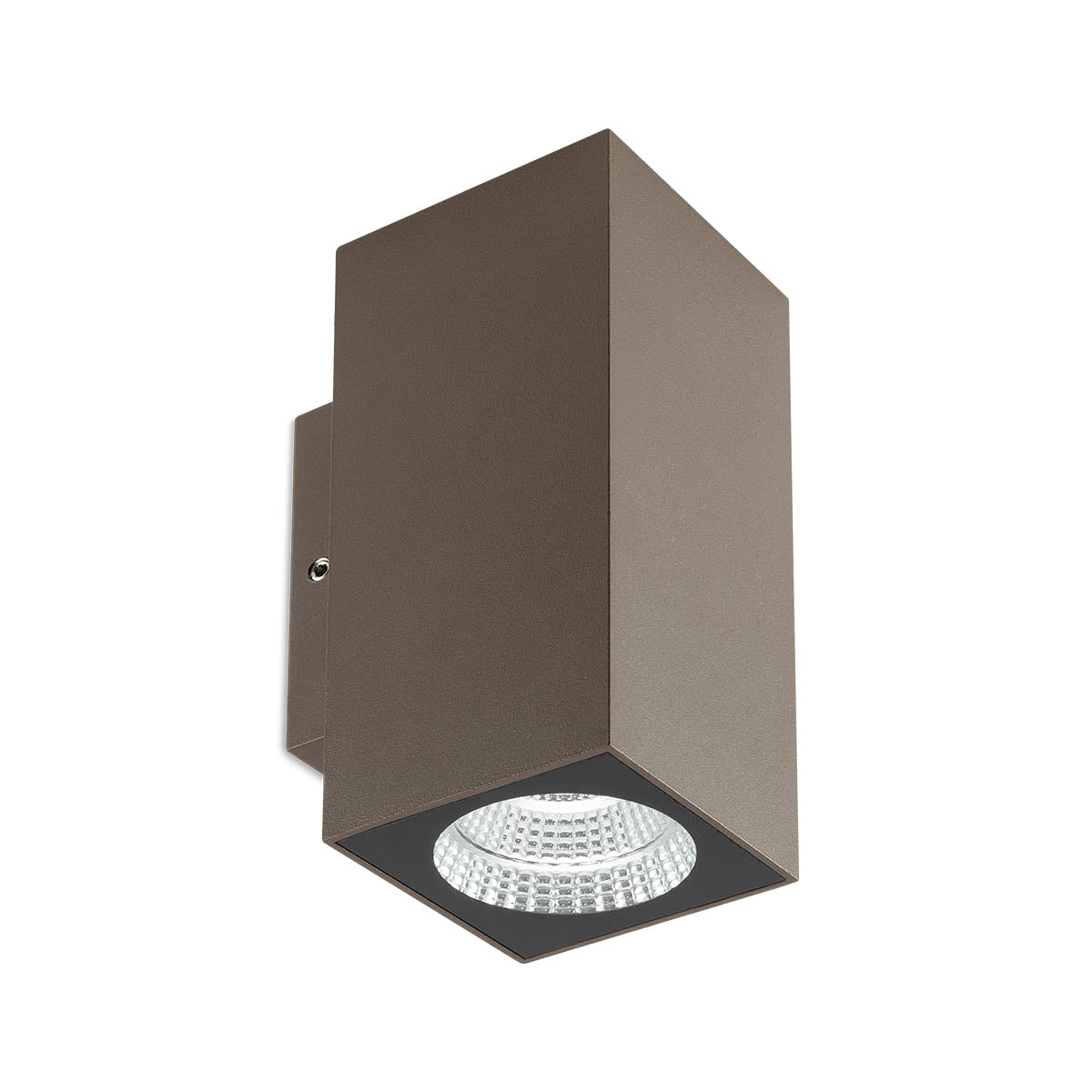 Quad Wall lamp 128 Mm Direct/Indirect Light Dark Brown 3000K