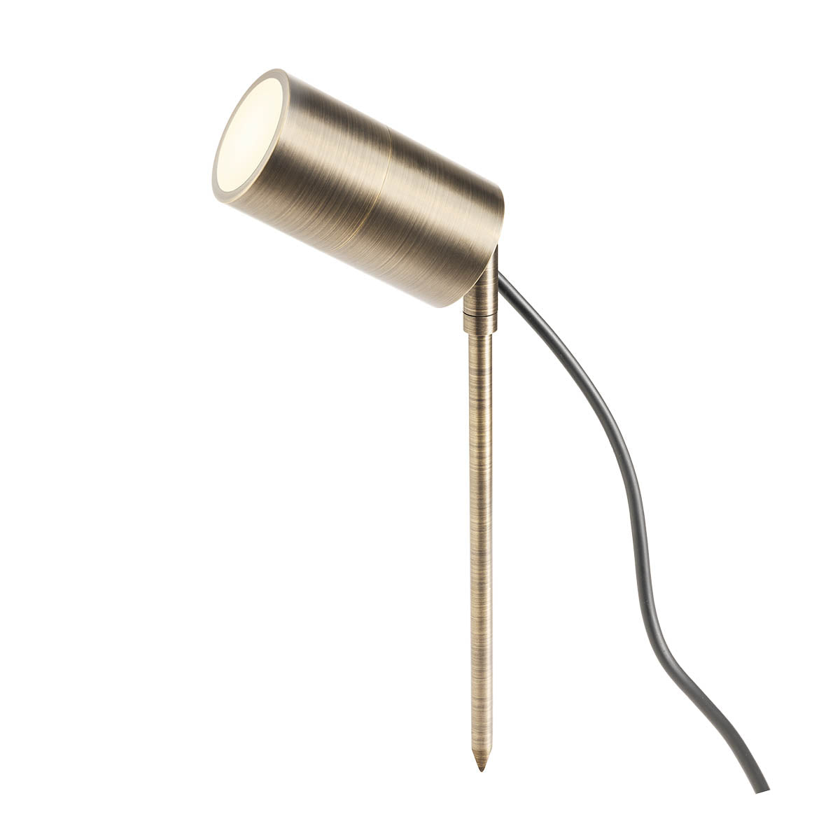 Stake Decorative Fixture 400 Mm Single Head Antique Brass