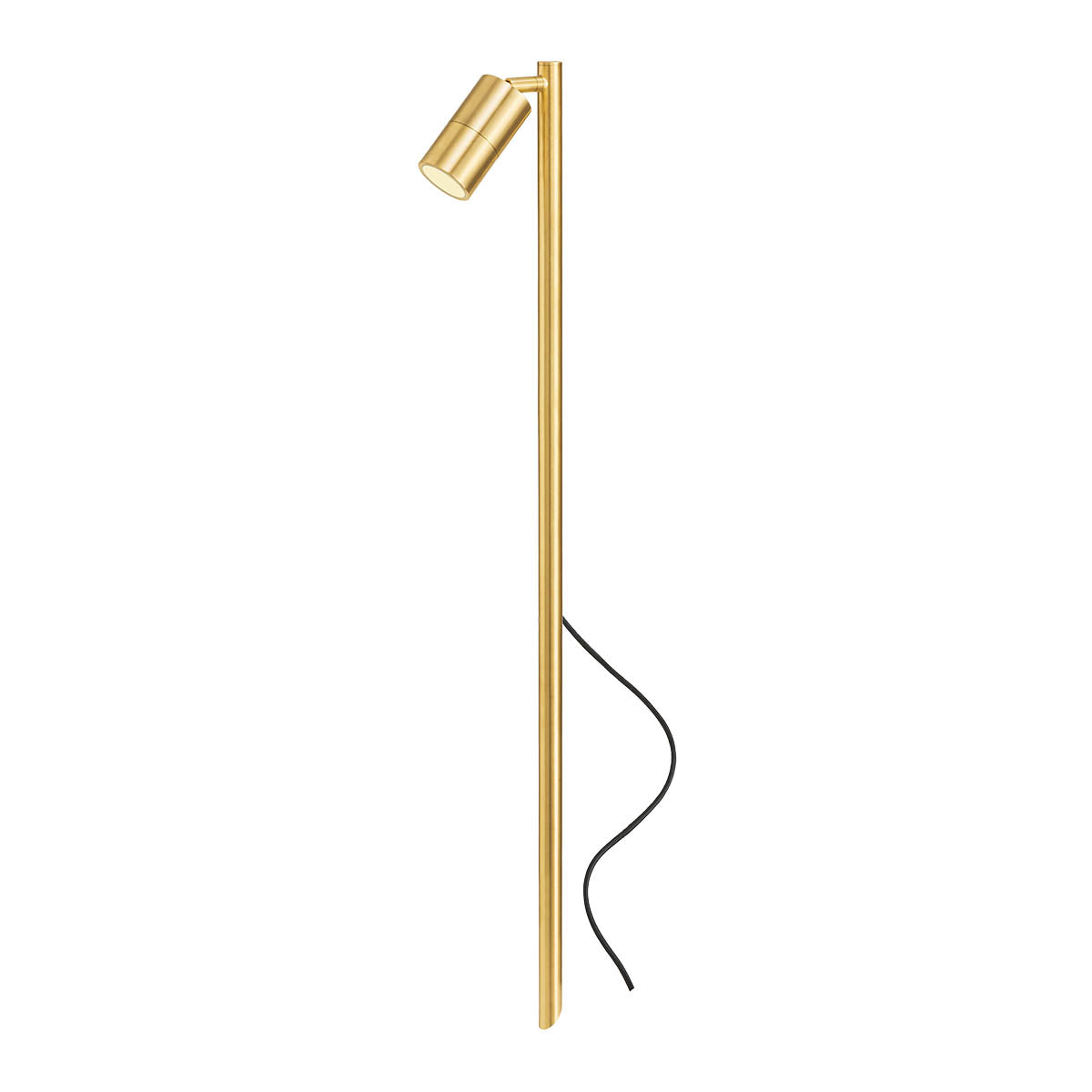 Stake Decorative Fixture 1000 Mm Single Head Natural Brass