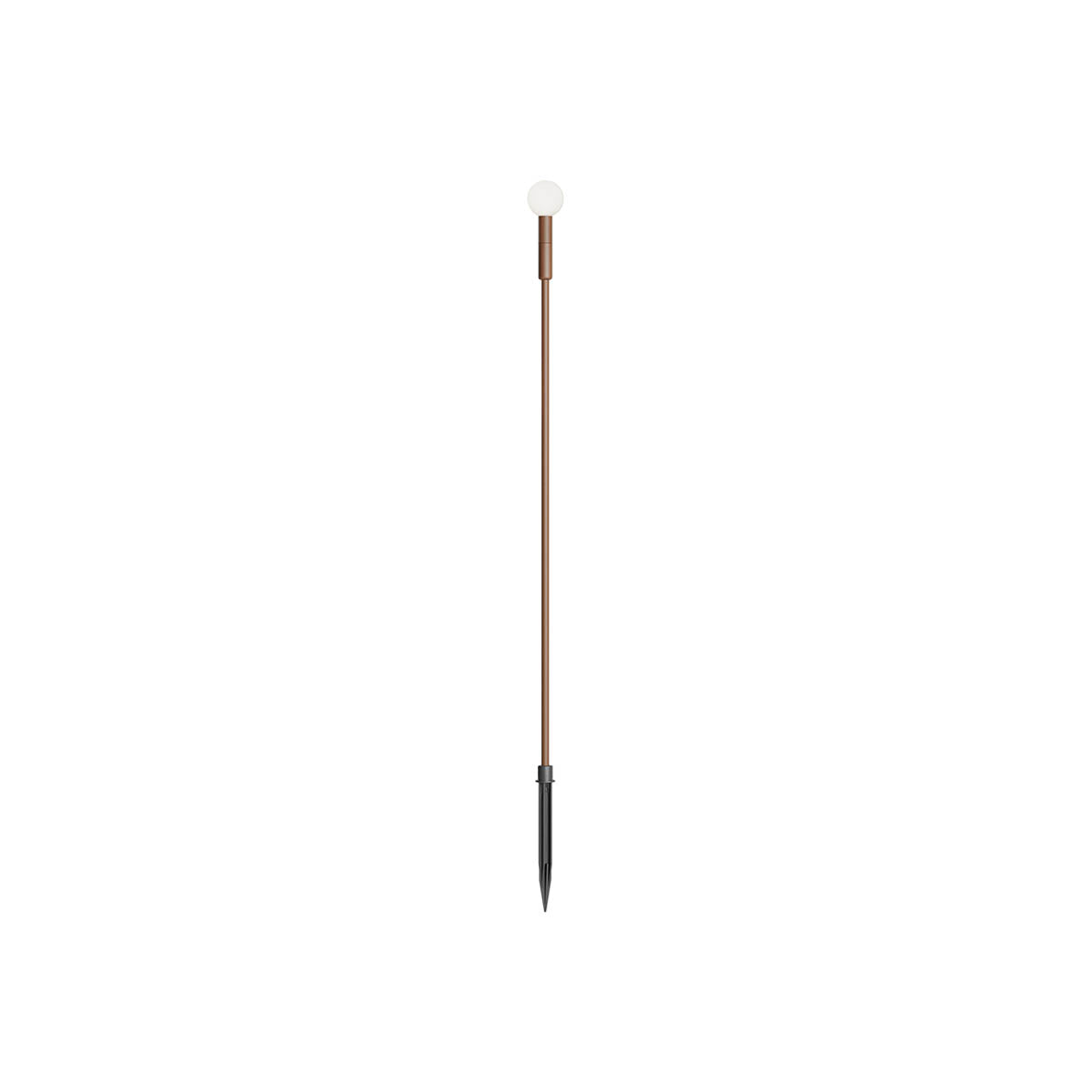 Torch Decorative Fixture 740 Mm Sphere Corten 2700K