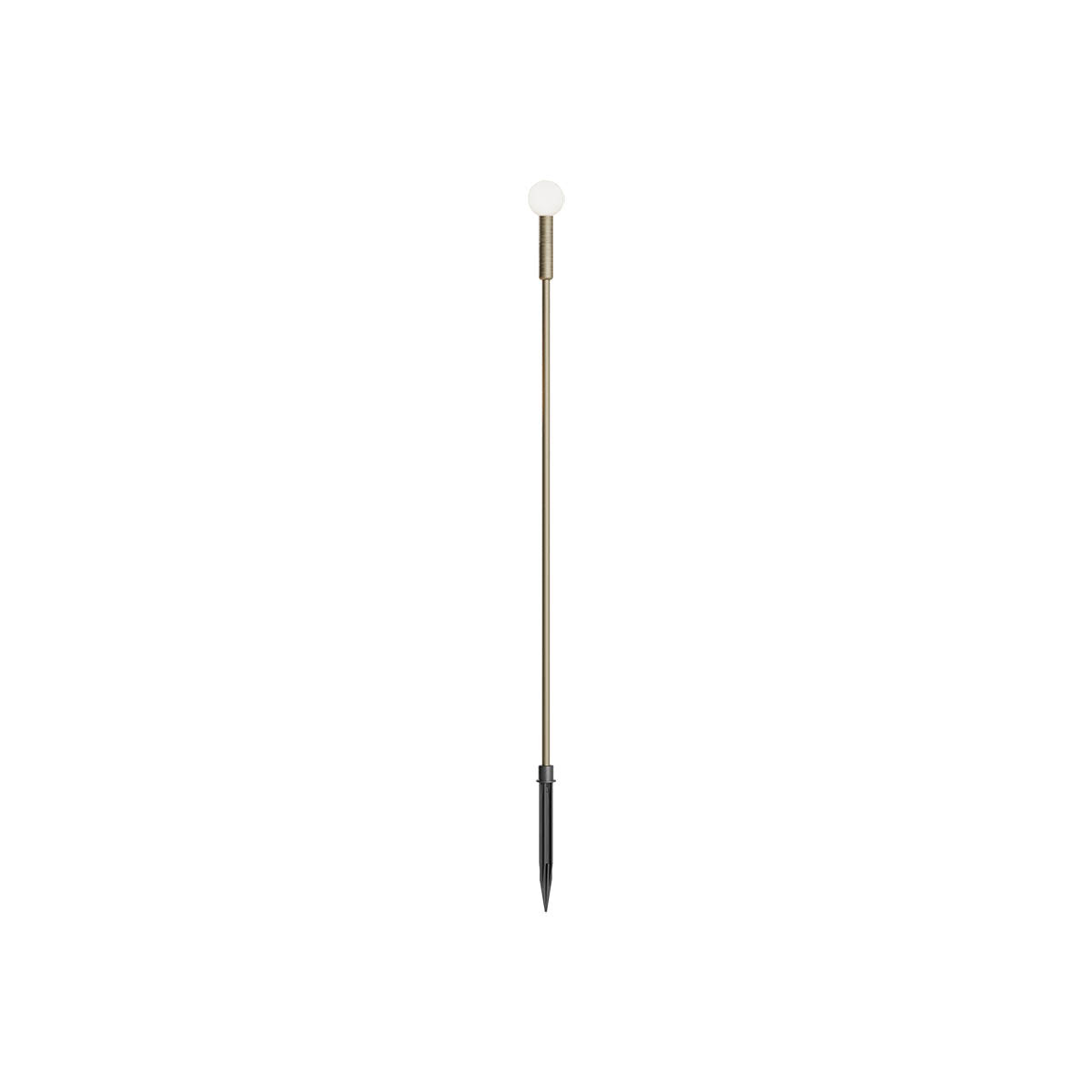 Torch Decorative Fixture 740 Mm Sphere Front Sea Antique Brass 2700K