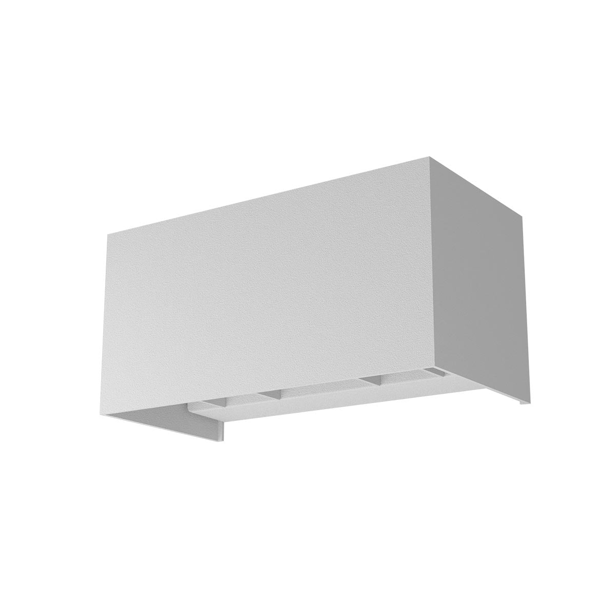 Vary Wall lamp 200 Mm Rectangle Horizontal Sand White 4000K