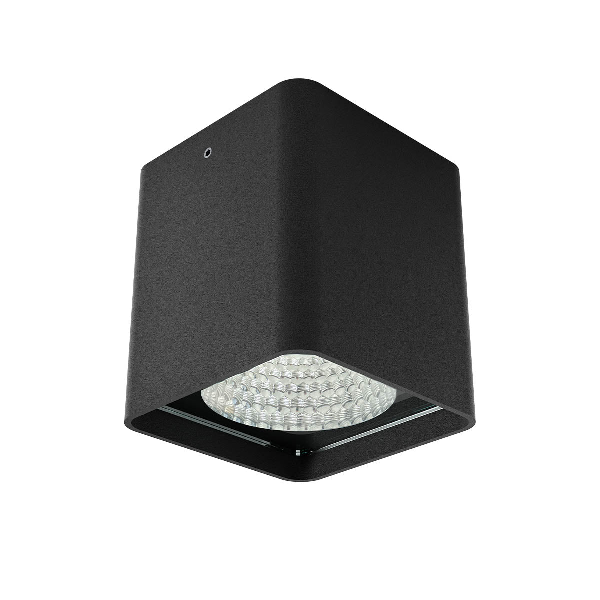 Xia Ceiling lamp 95 Mm Square Sand Black 2700K
