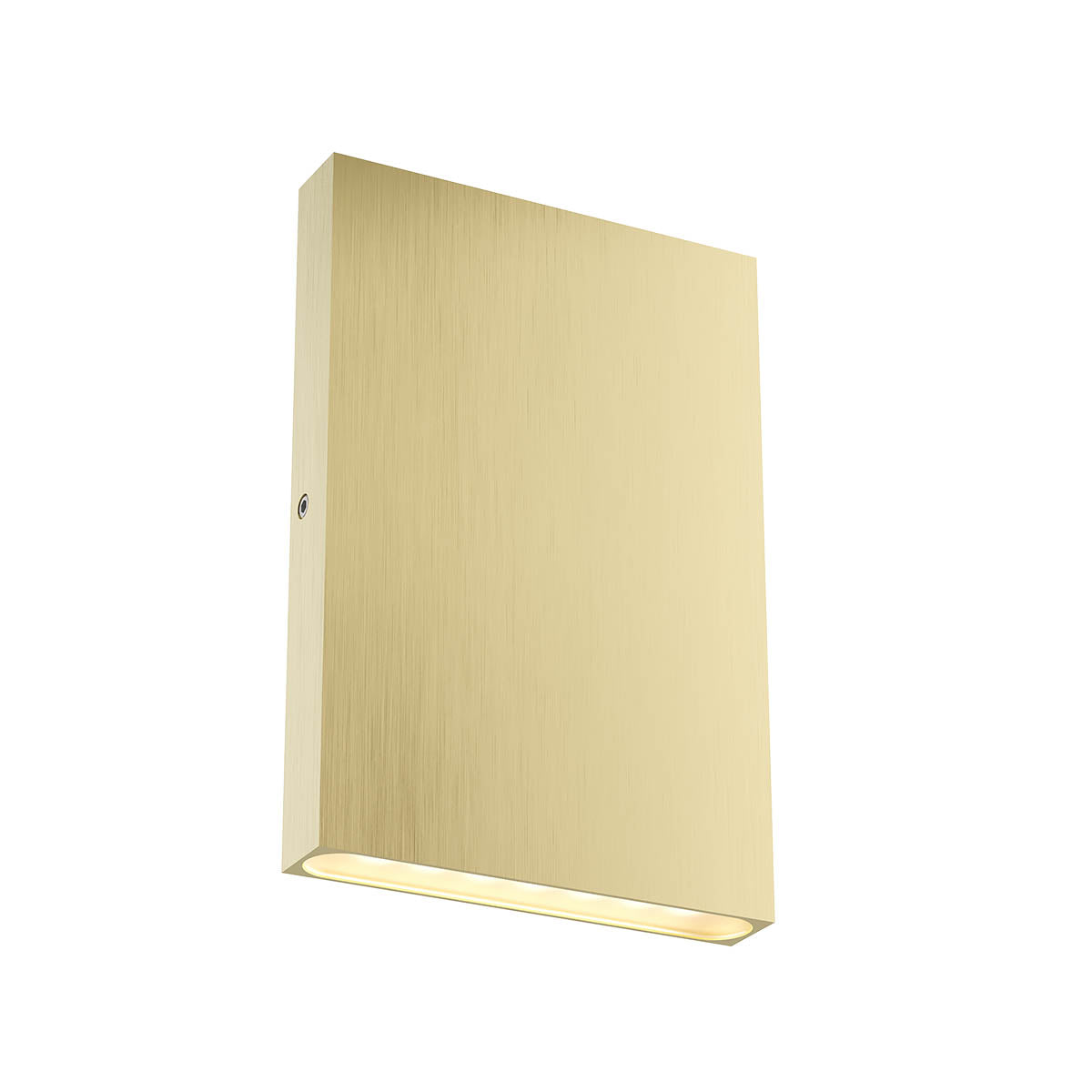Zipper Step Light Double emission Natural Brass 3000K