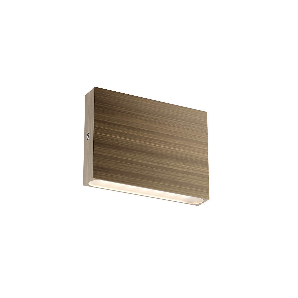 Zipper Step Light Single emission Antique Brass 3000K