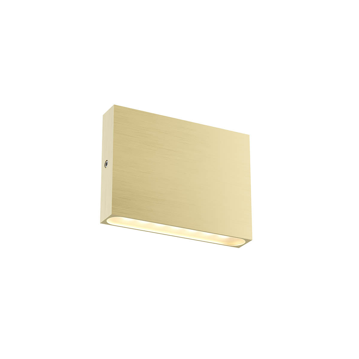 Zipper Step Light Single emission Natural Brass 3000K