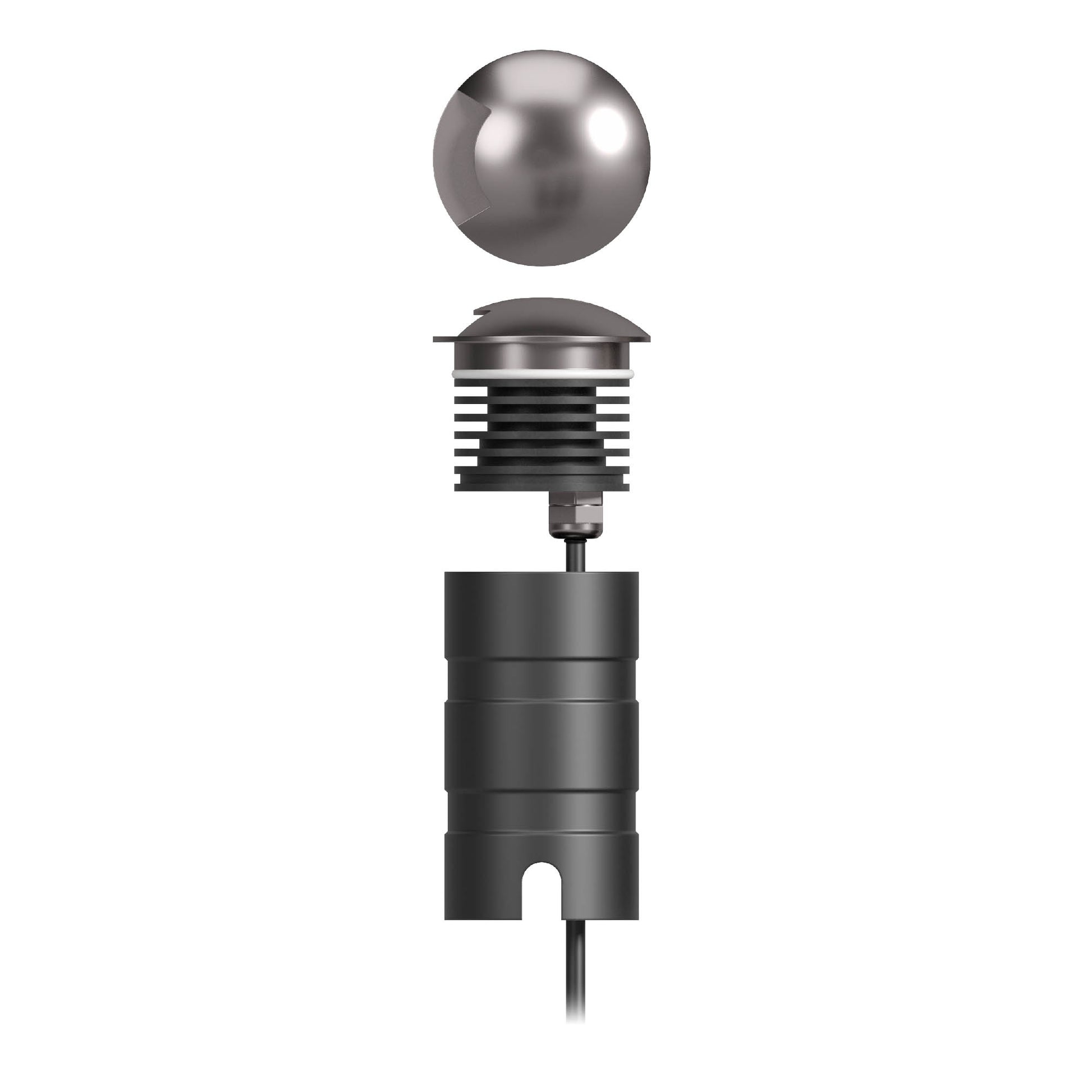 Xroute Ground recessed light 1 beam 2700K