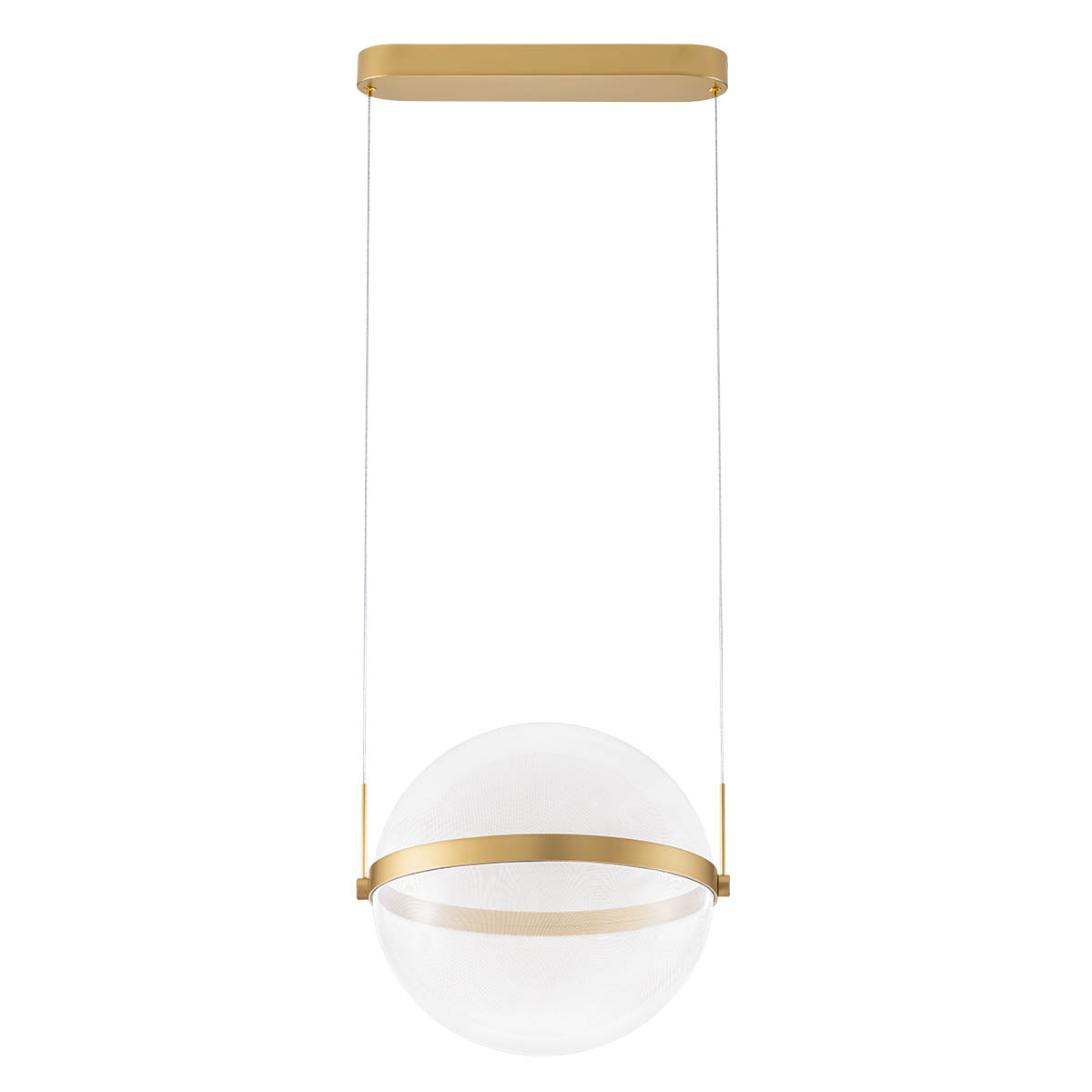 Atlas Pendant lamp Pendant lamp Brass Gold 3000K