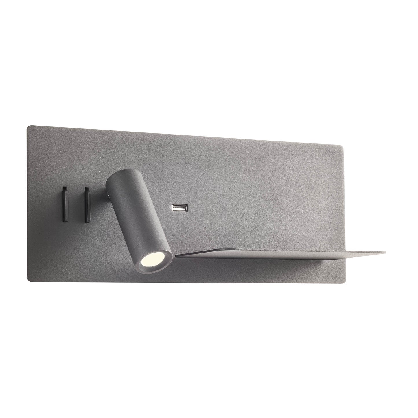 Brook Wall lamp Right hand Sand Black 3000K