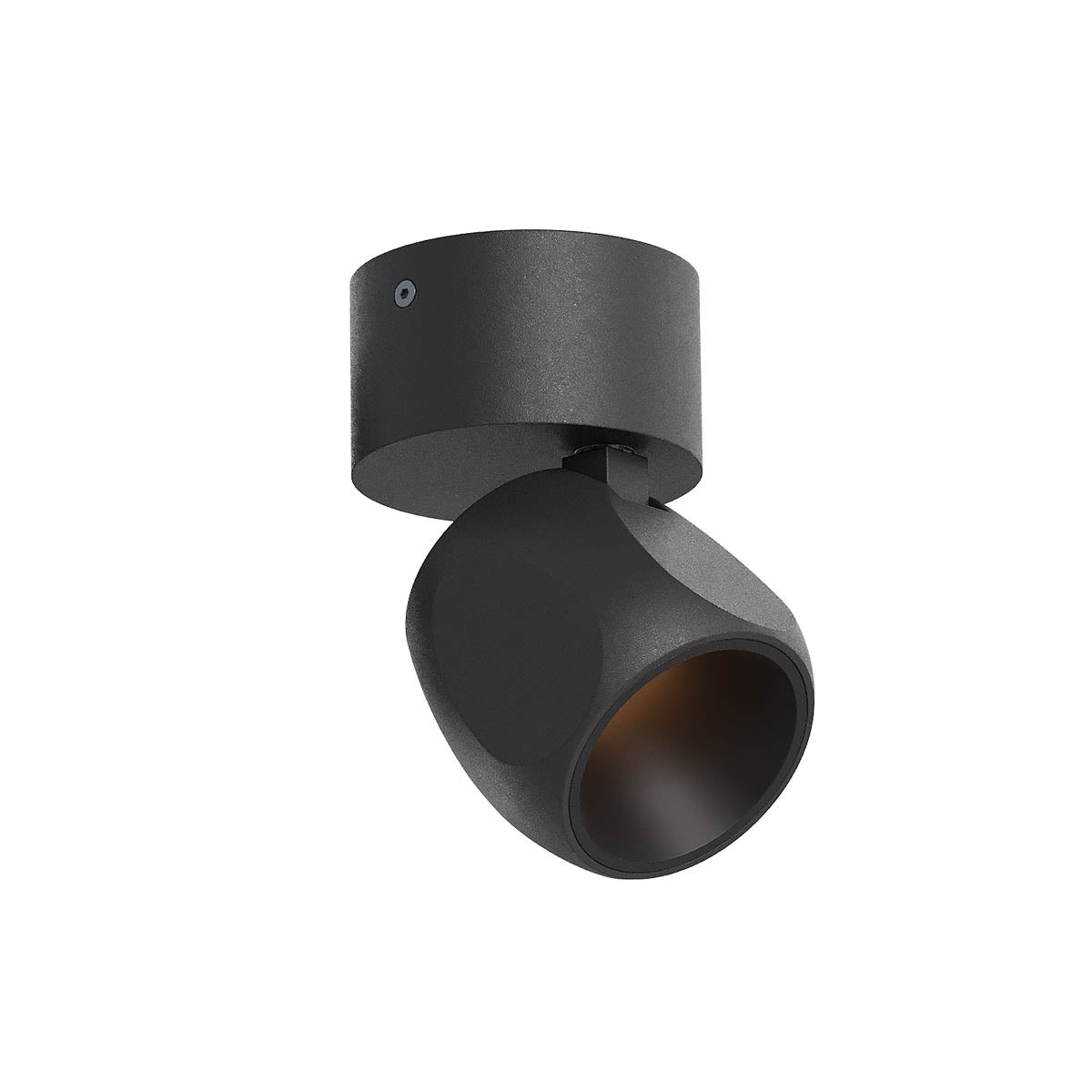 Crisp Wall lamp Orientable Sand Black