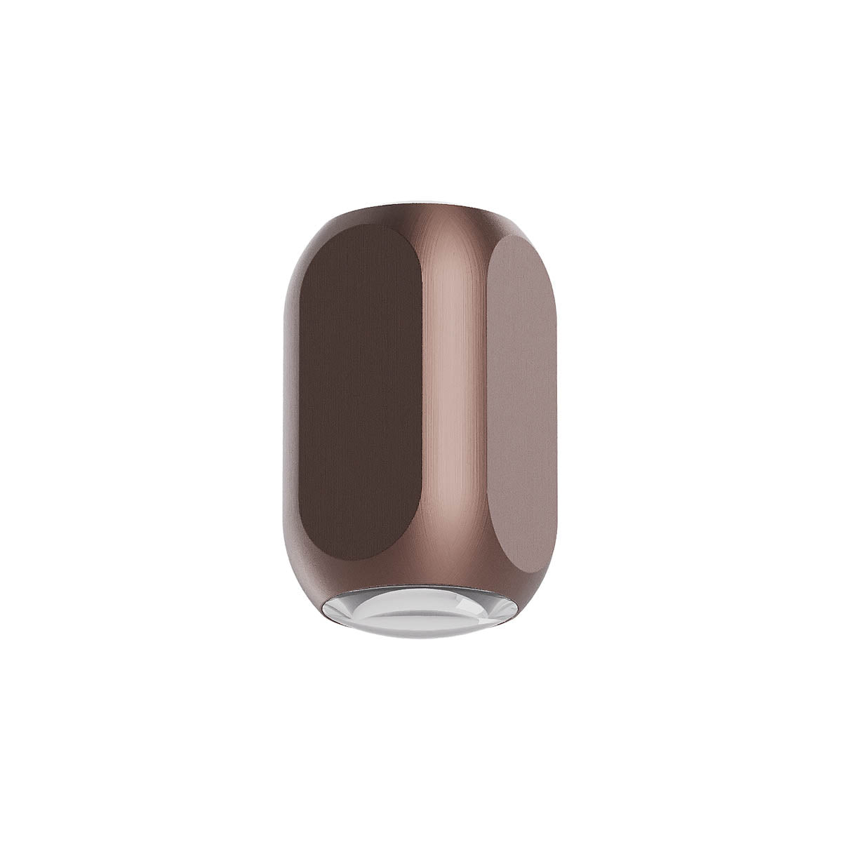 Crisp Wall lamp Octogon Brushed Brown 3000K