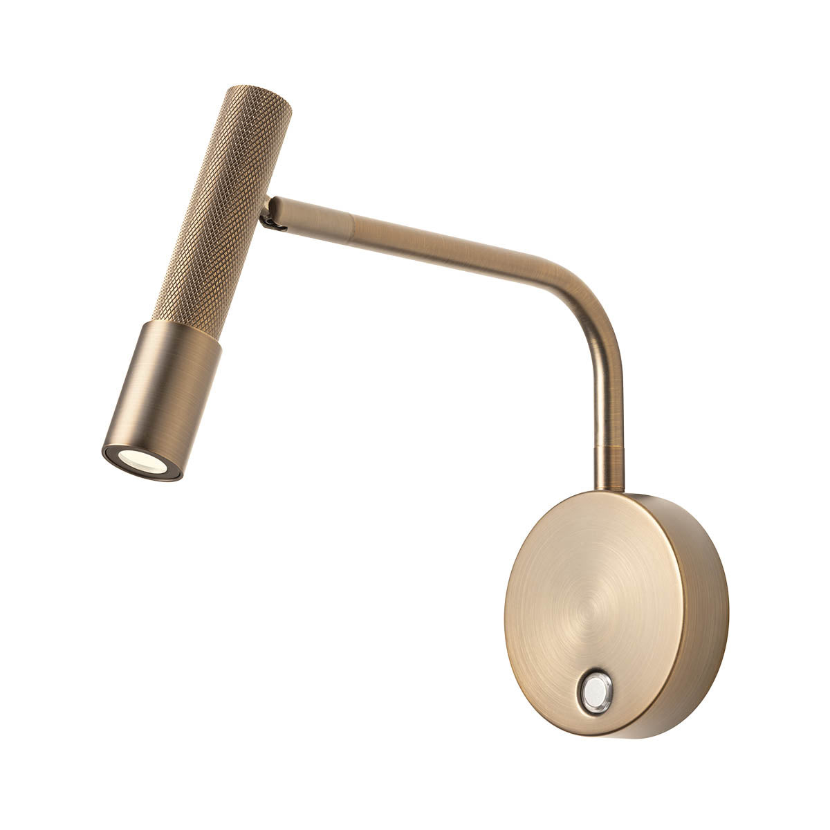 Drill Wall lamp Fixed Antique Bronze 2700K