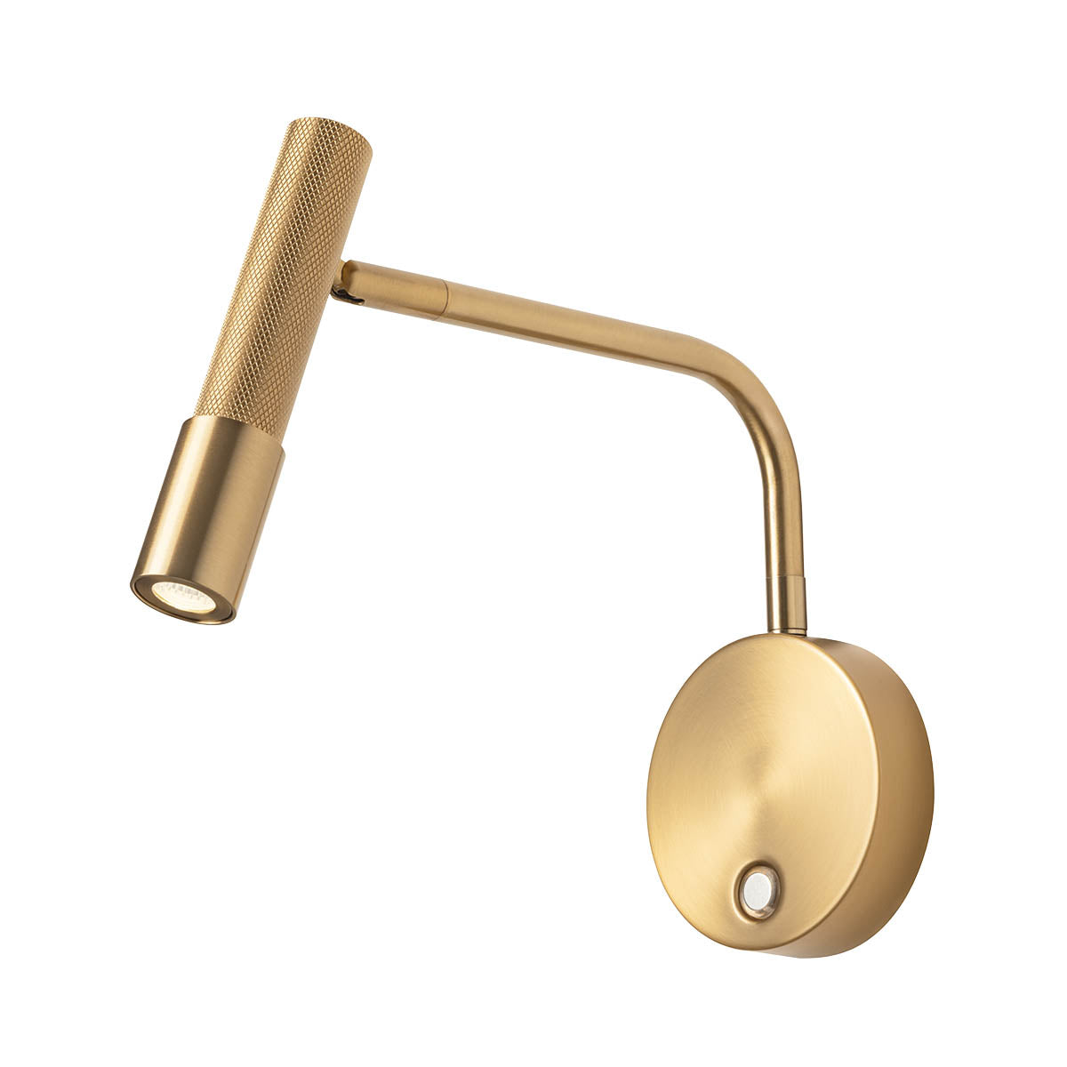 Drill Wall lamp Fixed Sand Black 2700K