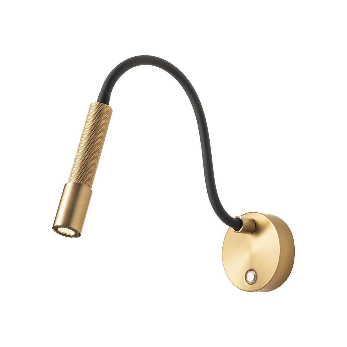 Drill Wall lamp Flexible Aged Gold 2700K